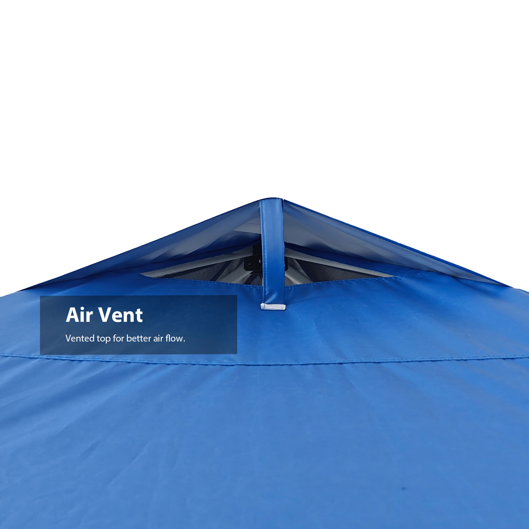 10'x10' Instant One-Push Custom Canopy Tent Kit w/Vented Top 5