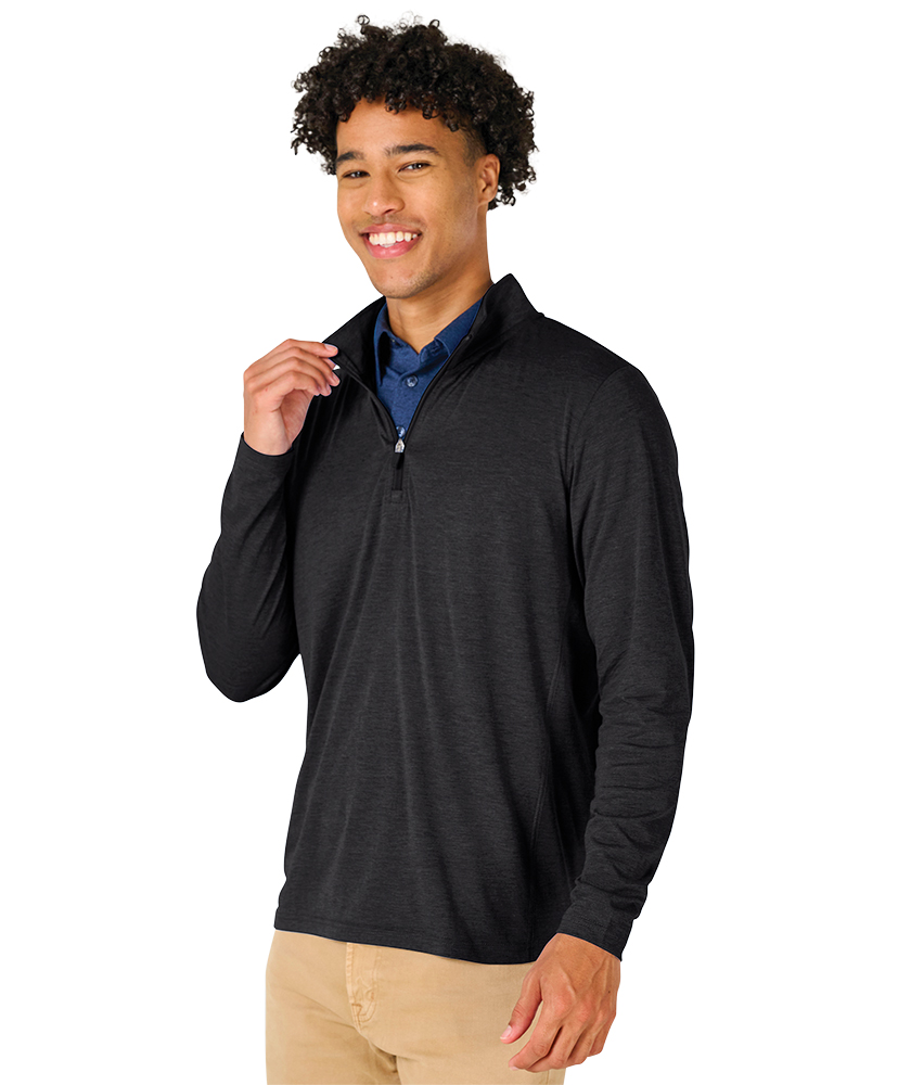 Men's Vista Tri-Blend Quarter Zip