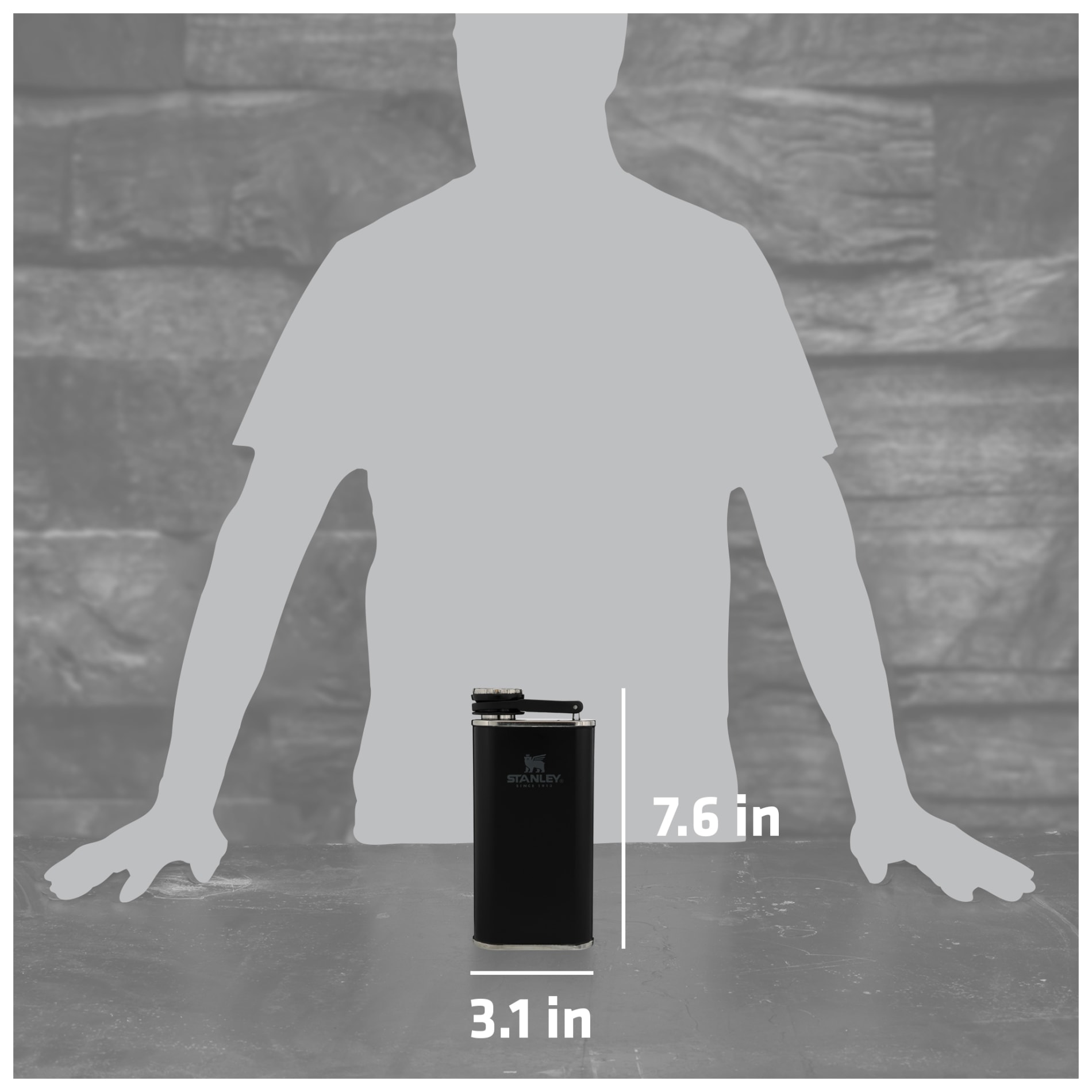 Easy Fill Wide Mouth Flask 8oz