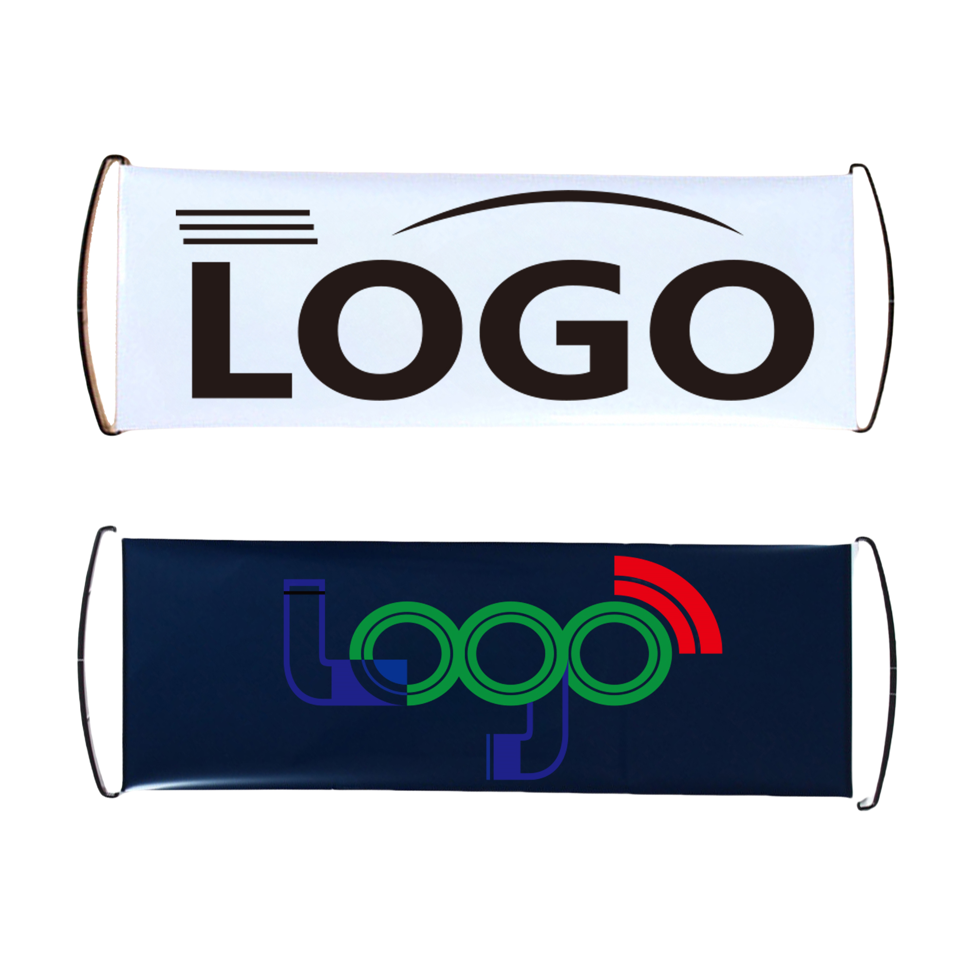 PET Retractable Banner Hand Flag MOQ50 4