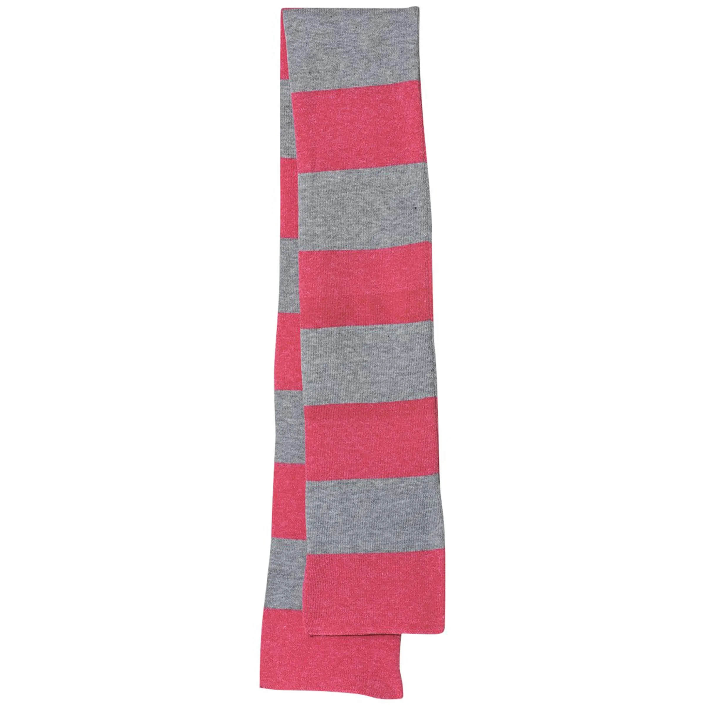 SPORTSMAN RUGBY-STRIPED KNIT SCARF 19