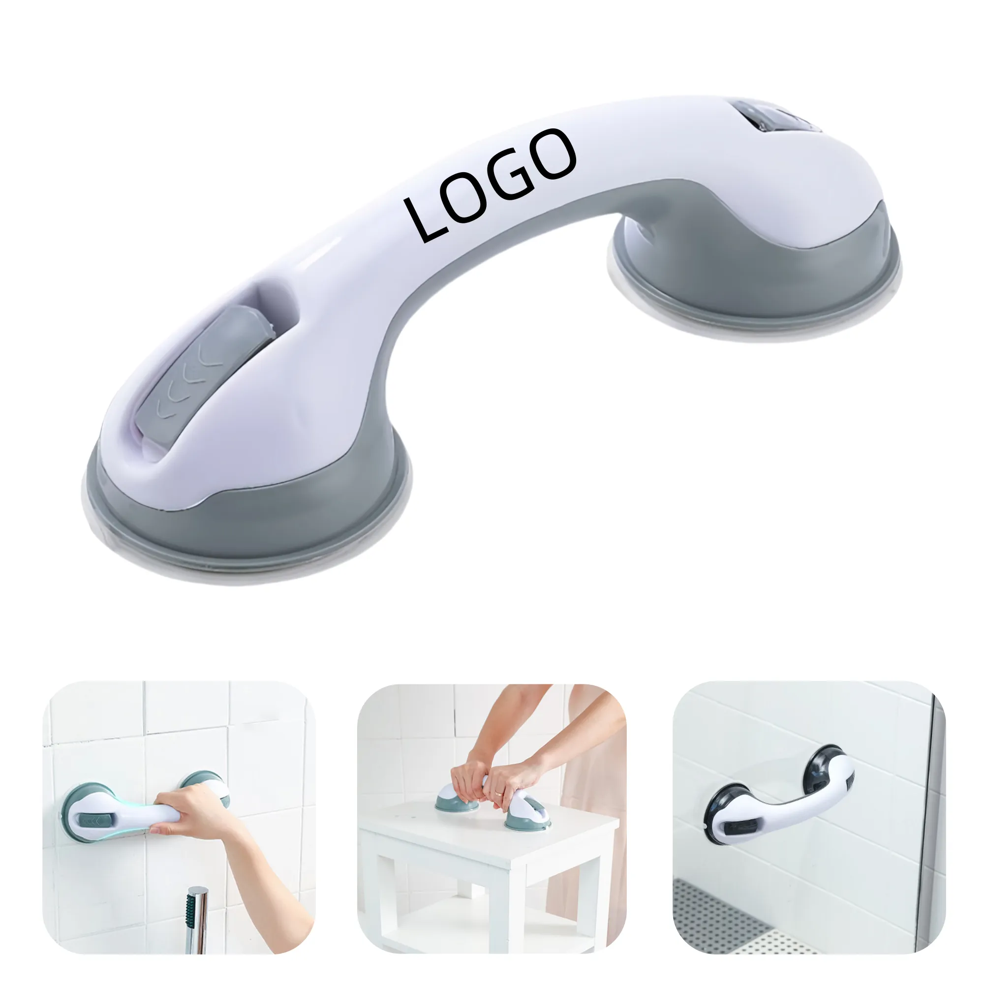 Bathroom Anti-Fall Suction Cup Handlerail Without Punching 6
