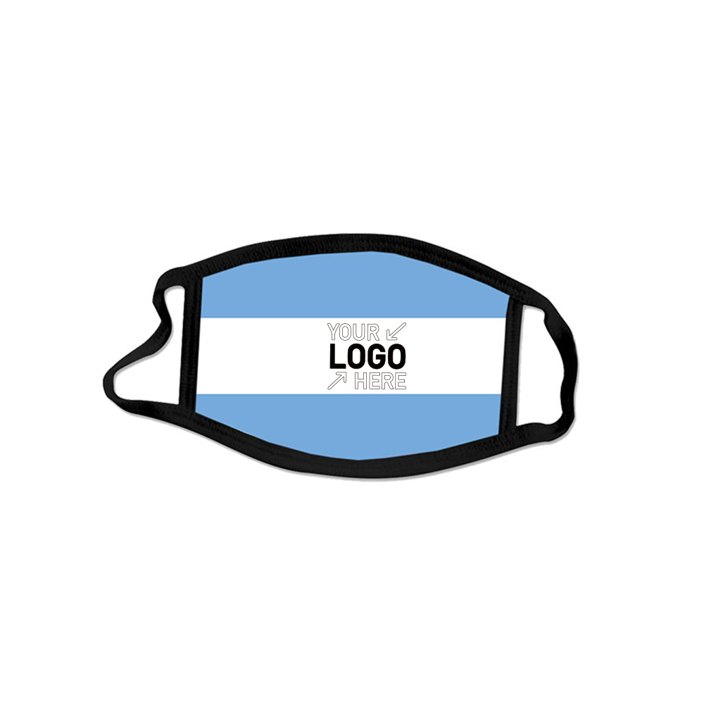 Qatar World Cup Customized National Flag Cotton Mask 3