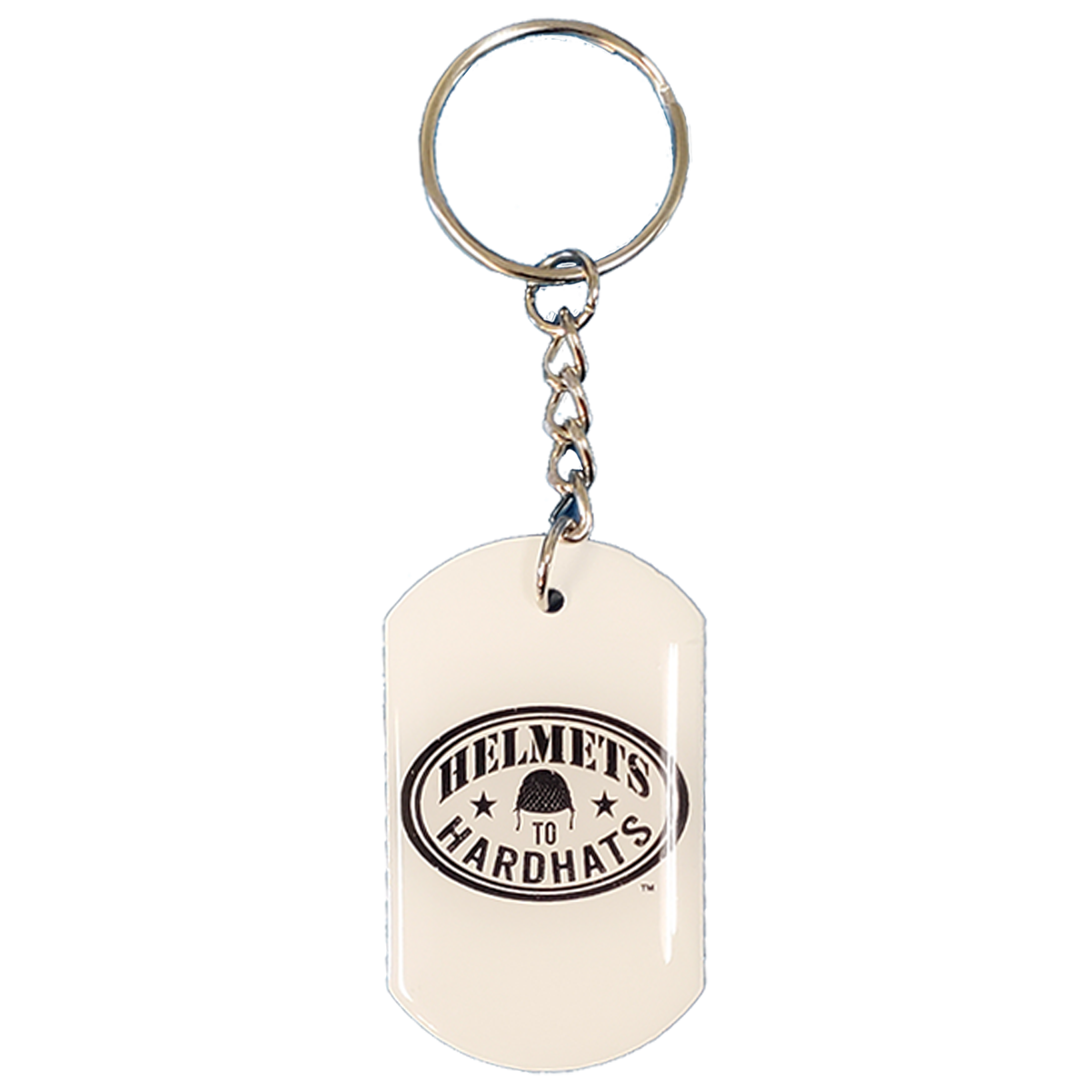 Dog Tag pendant on Key Chain (Double Sided) 5