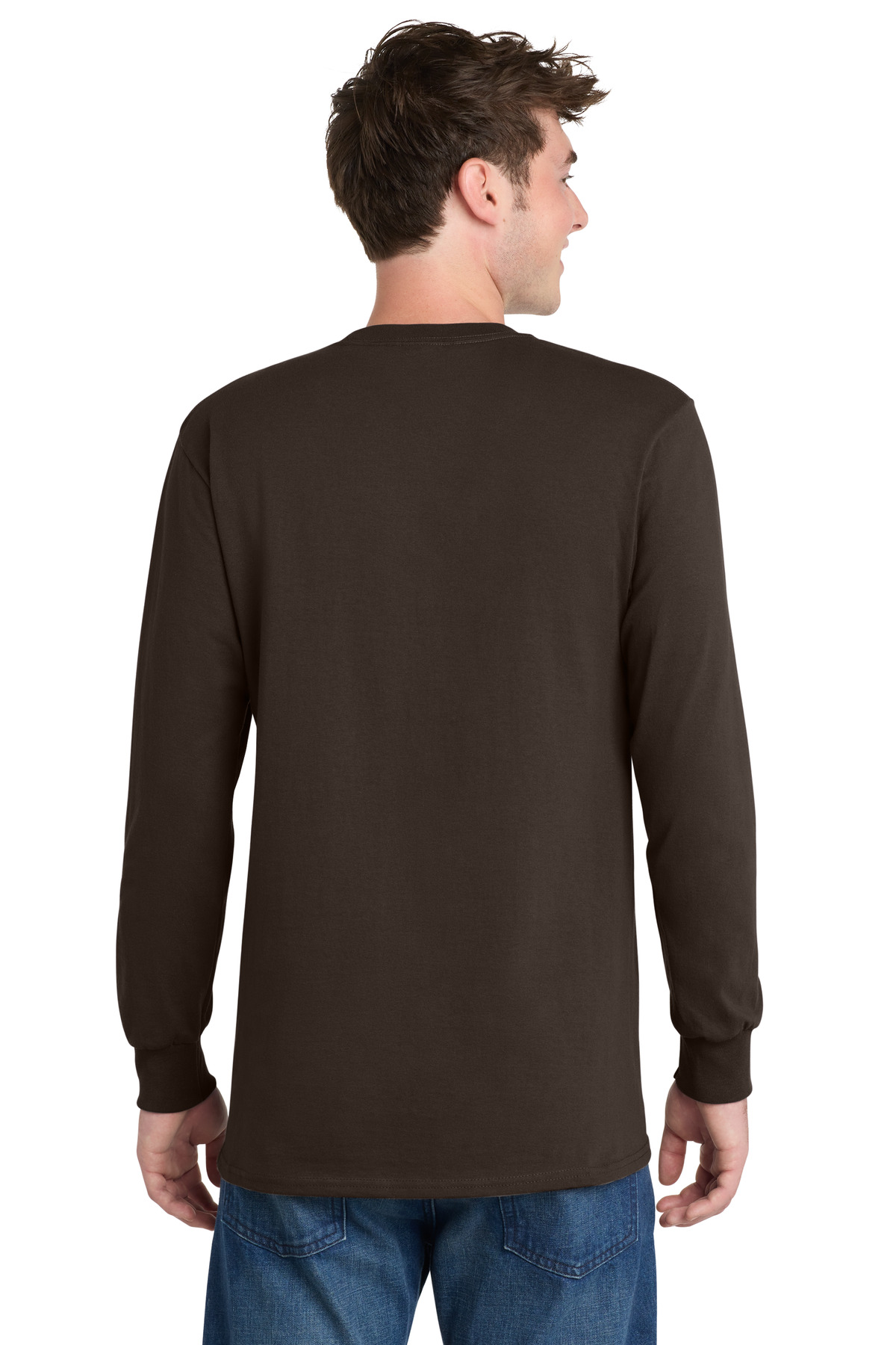 Port & Co Tall Long Sleeve Essential Tee. PC61LST 158