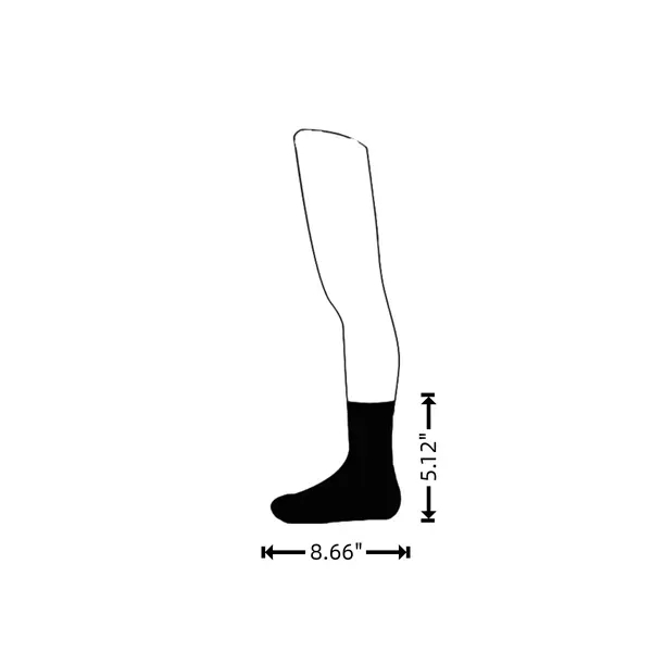 Cotton Antibacterial Deodorizing Sock - Classic Pure Design 5