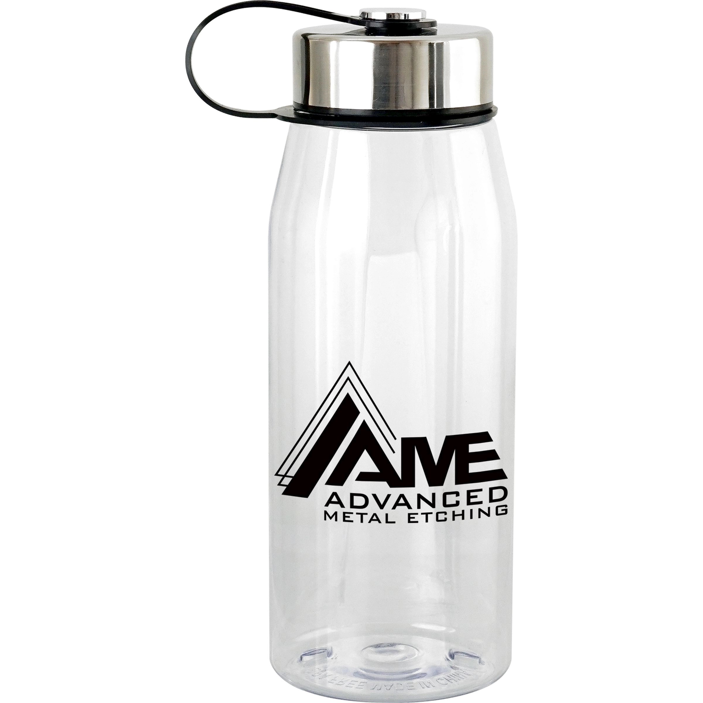 Metal Lanyard Lid 32 oz Bottle, custom water bottle with logo imprint 3