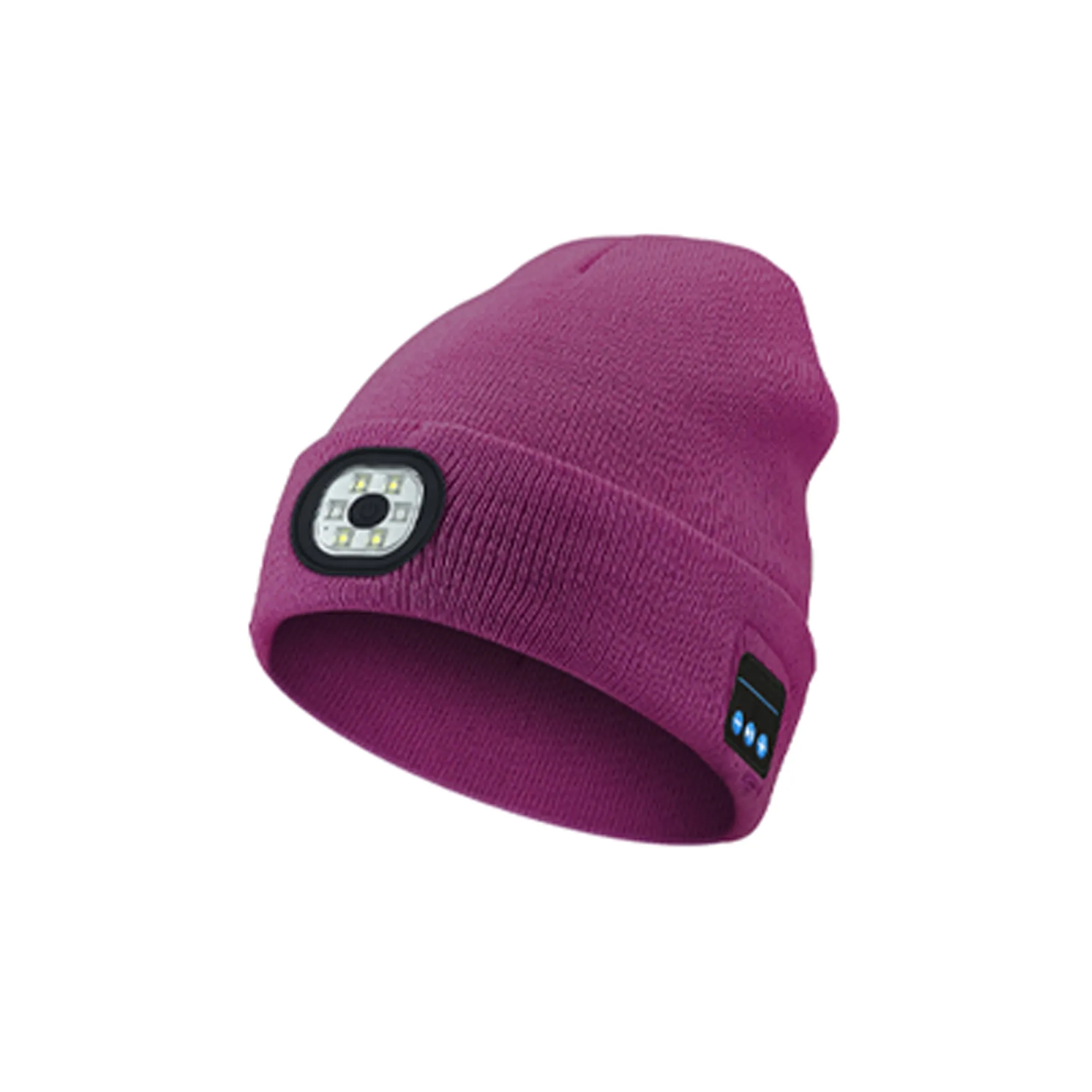 Bluetooth Music Knitted Hat with LED Luminous Lighting 6