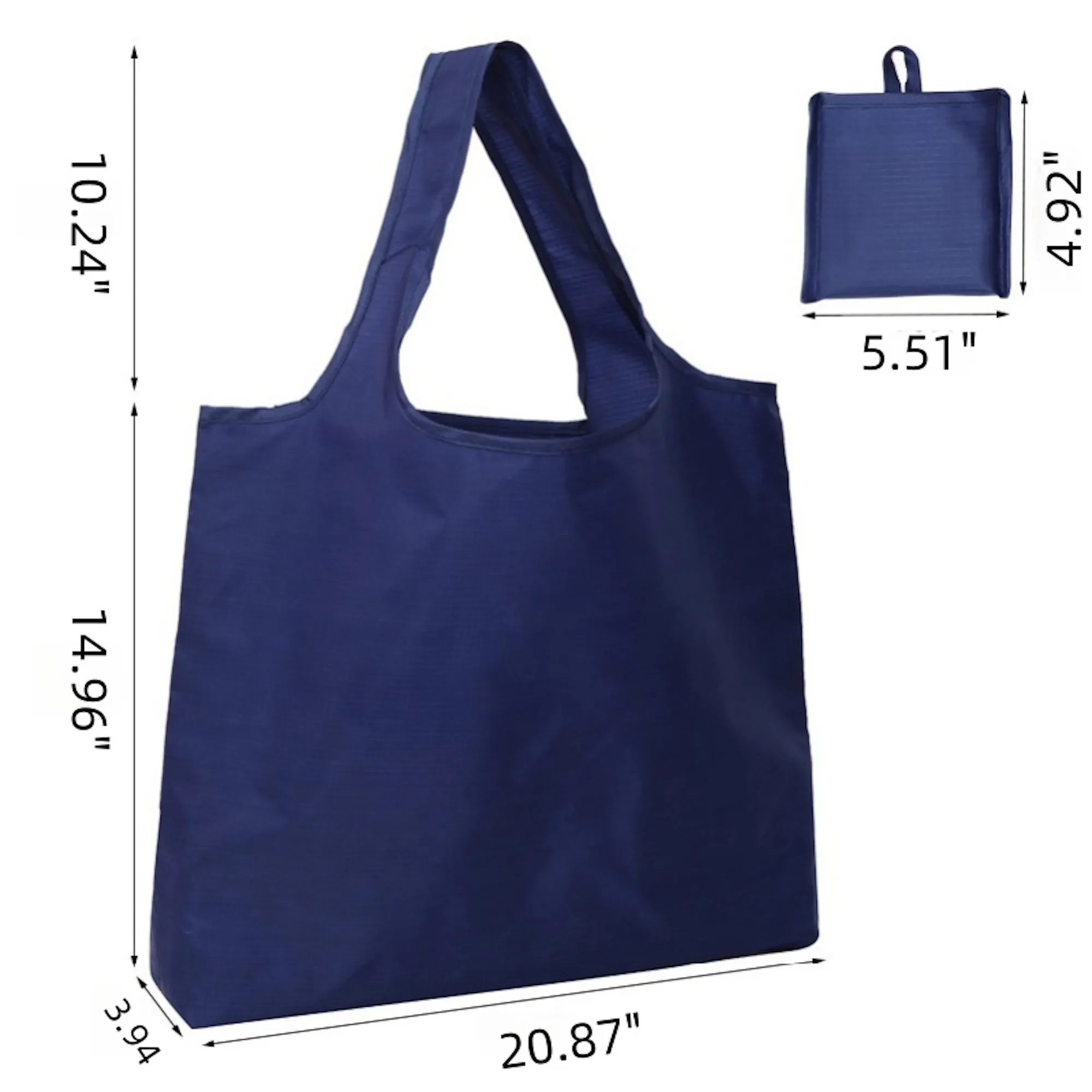Oxford Foldable Tote Waterproof Shopping Grocery Bag 9