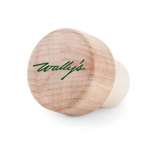 Bamboo Wine Stopper 4