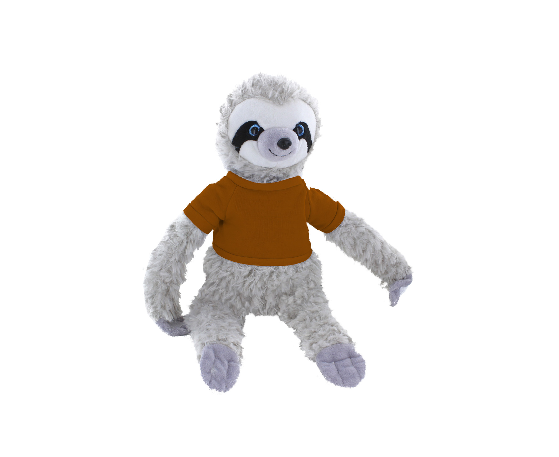 soft plush Sloth with t-shirt 4