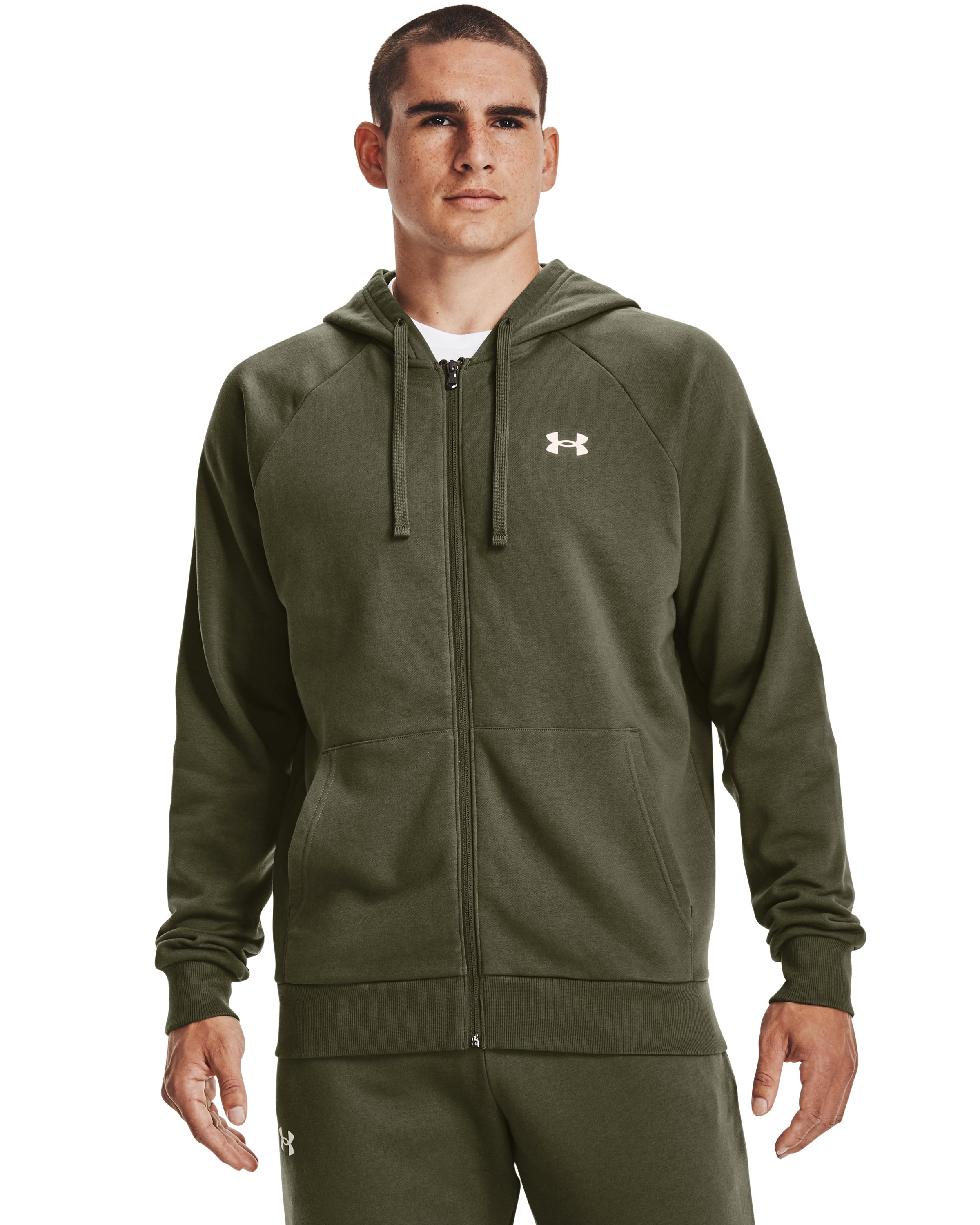 UA Rival Cotton Men's Full Zip Hoodie 5