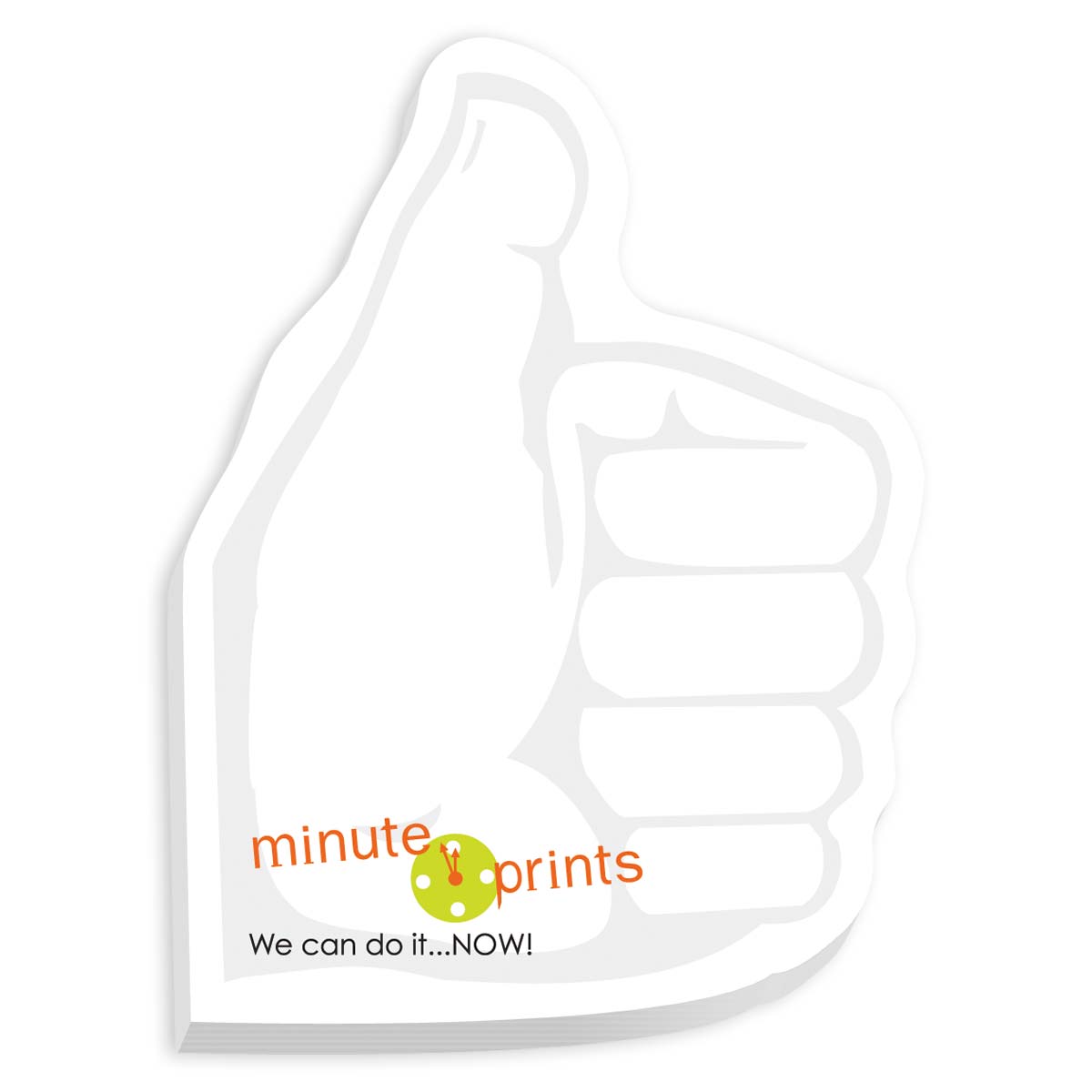 Souvenir® Sticky Note™ 4" x 3" Die Cut Pad, 50 sheet 48