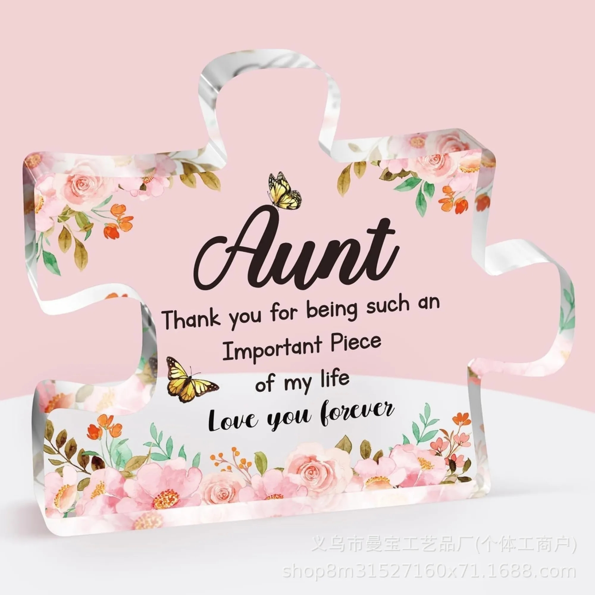 Irregular Acrylic Pattern Blessing Gift 1