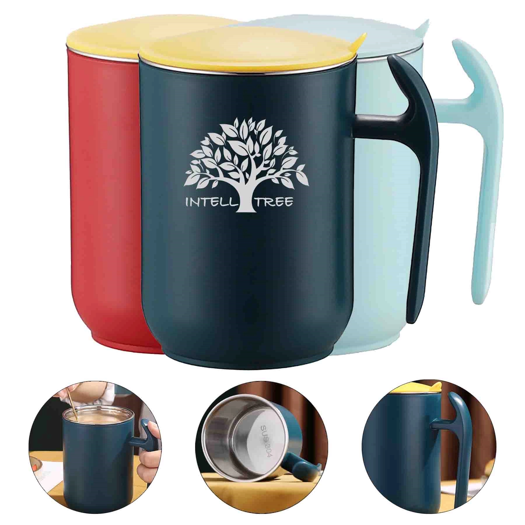 18 Oz Coffee Mug Vacuum Insulated Stainless Steel With Lid 2