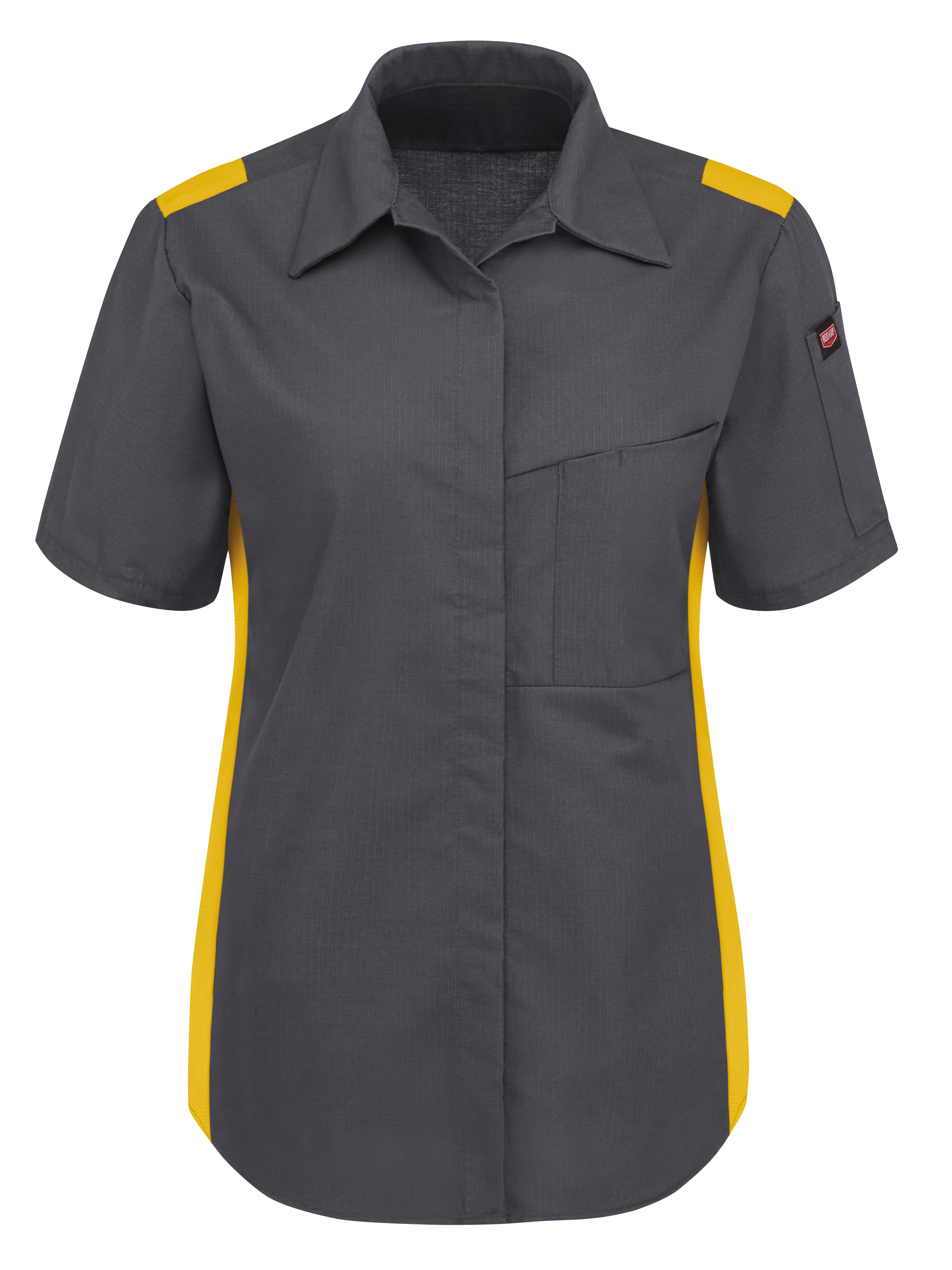 Red Kap® Women's Short Sleeve Performance Plus Shop Shirt with OilBlok Technology 4