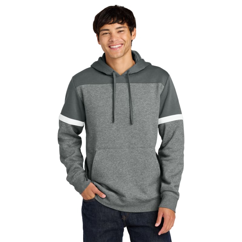 Sport-Tek Drive Fleece Colorblock Hoodie, custom hoodie or sweatshirt with logo imprint 13