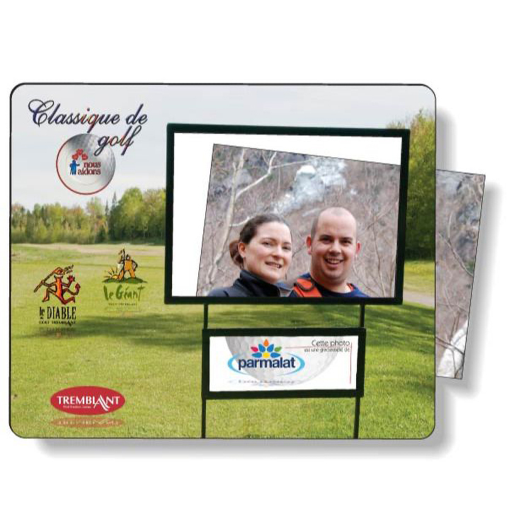 Sealed Edge Mousepad (7.5"x9") with Flip-up Top in Full Colour