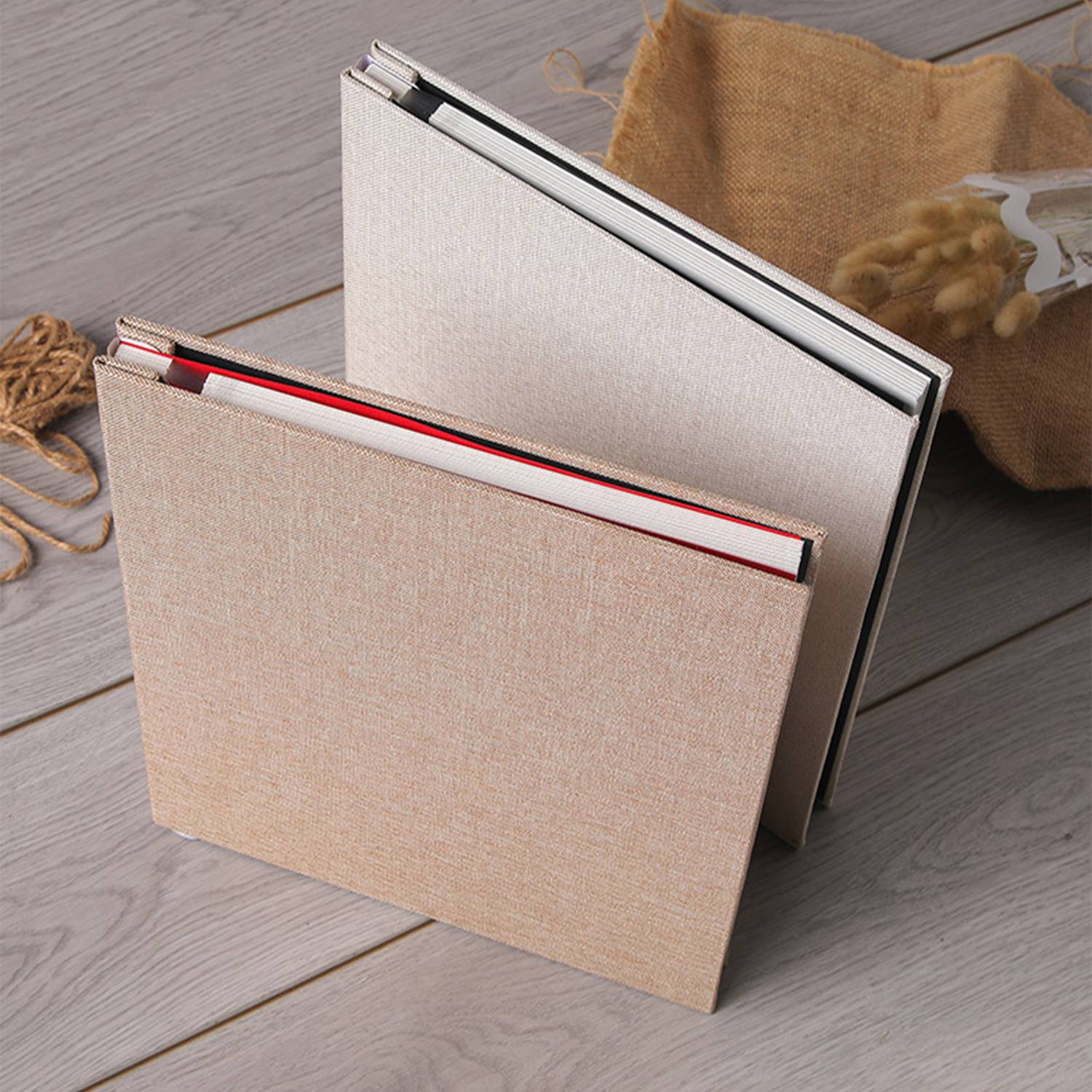 Simple Linen Self-Adhesive Film Album 5