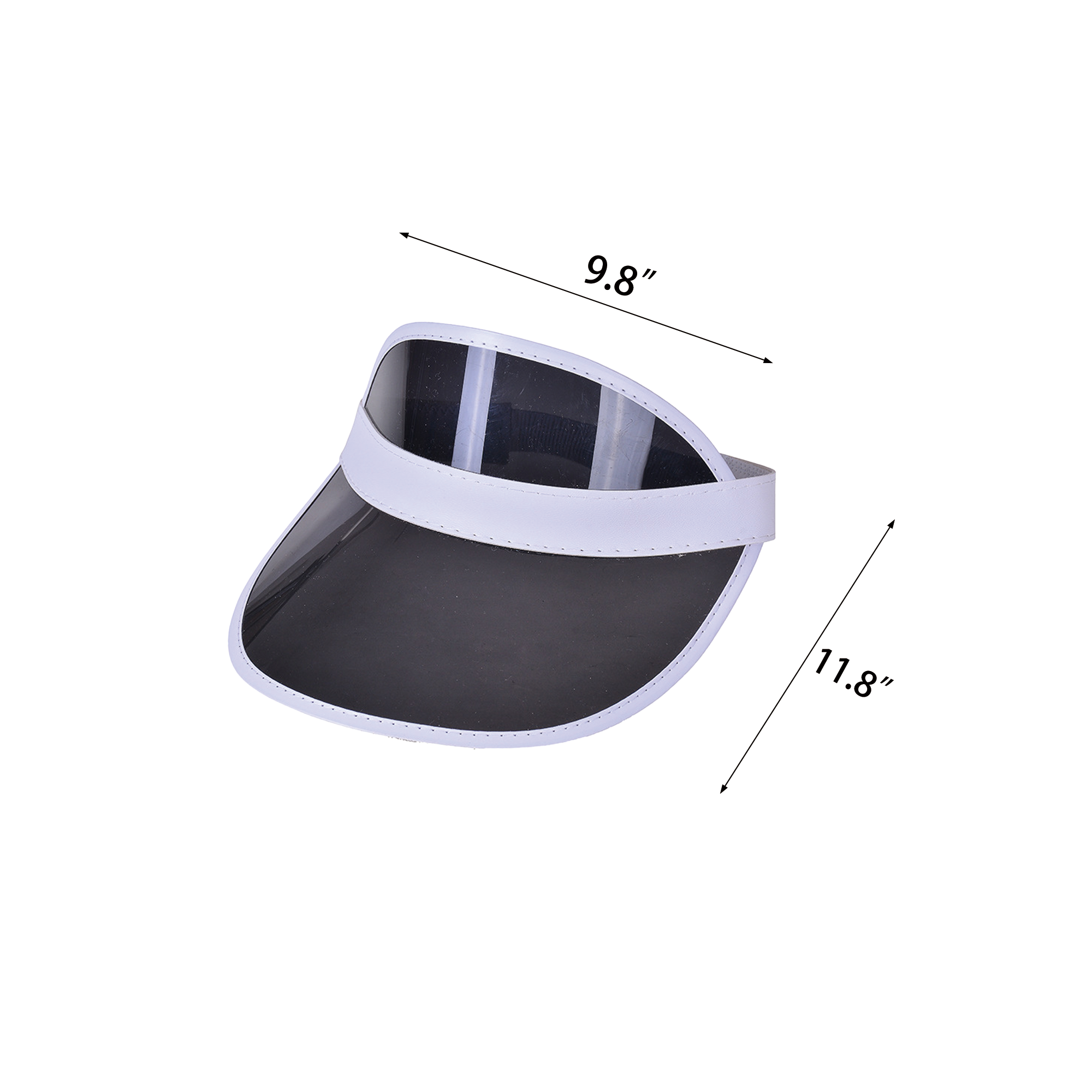 Sun Protection PVC Visor Cap 3