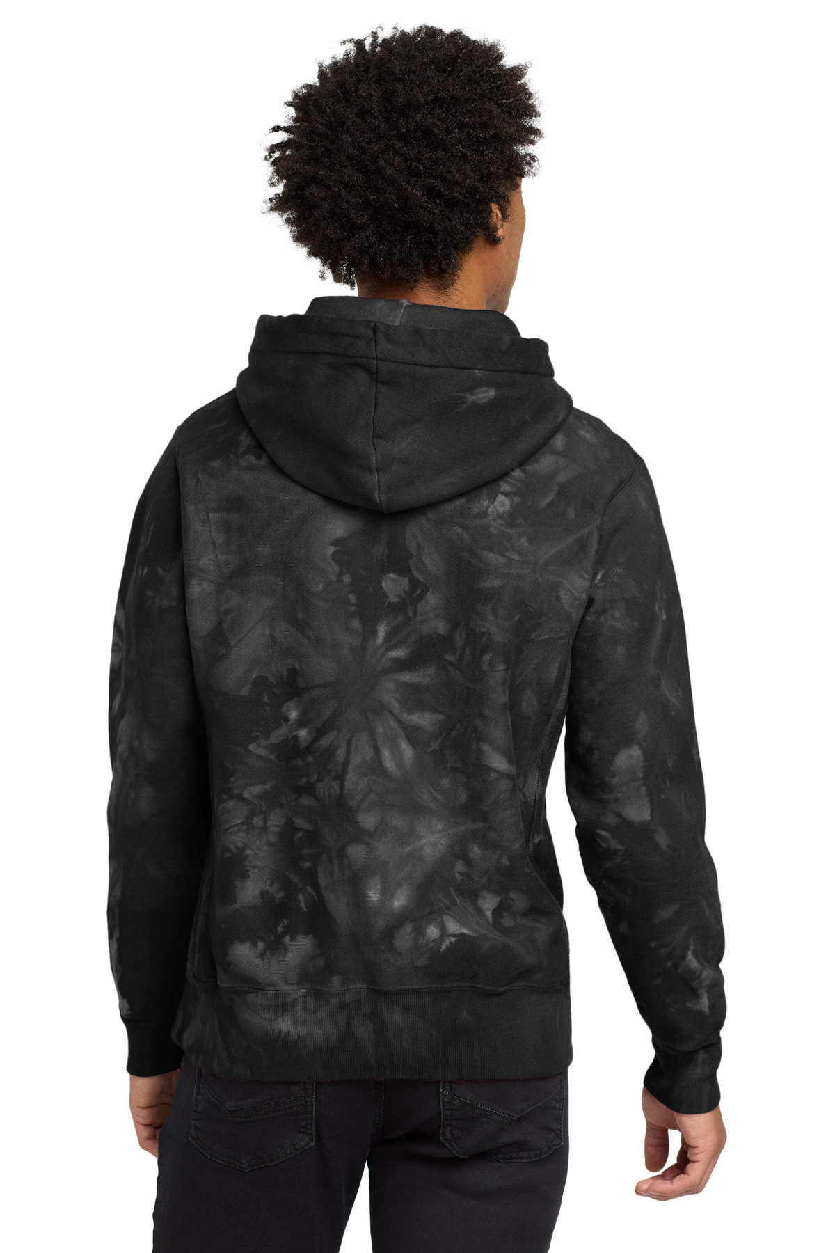 Champion Reverse Weave Scrunch-Dye Tie-Dye Hooded Sweatshirt. TDS101, custom hoodie or sweatshirt with logo imprint 11