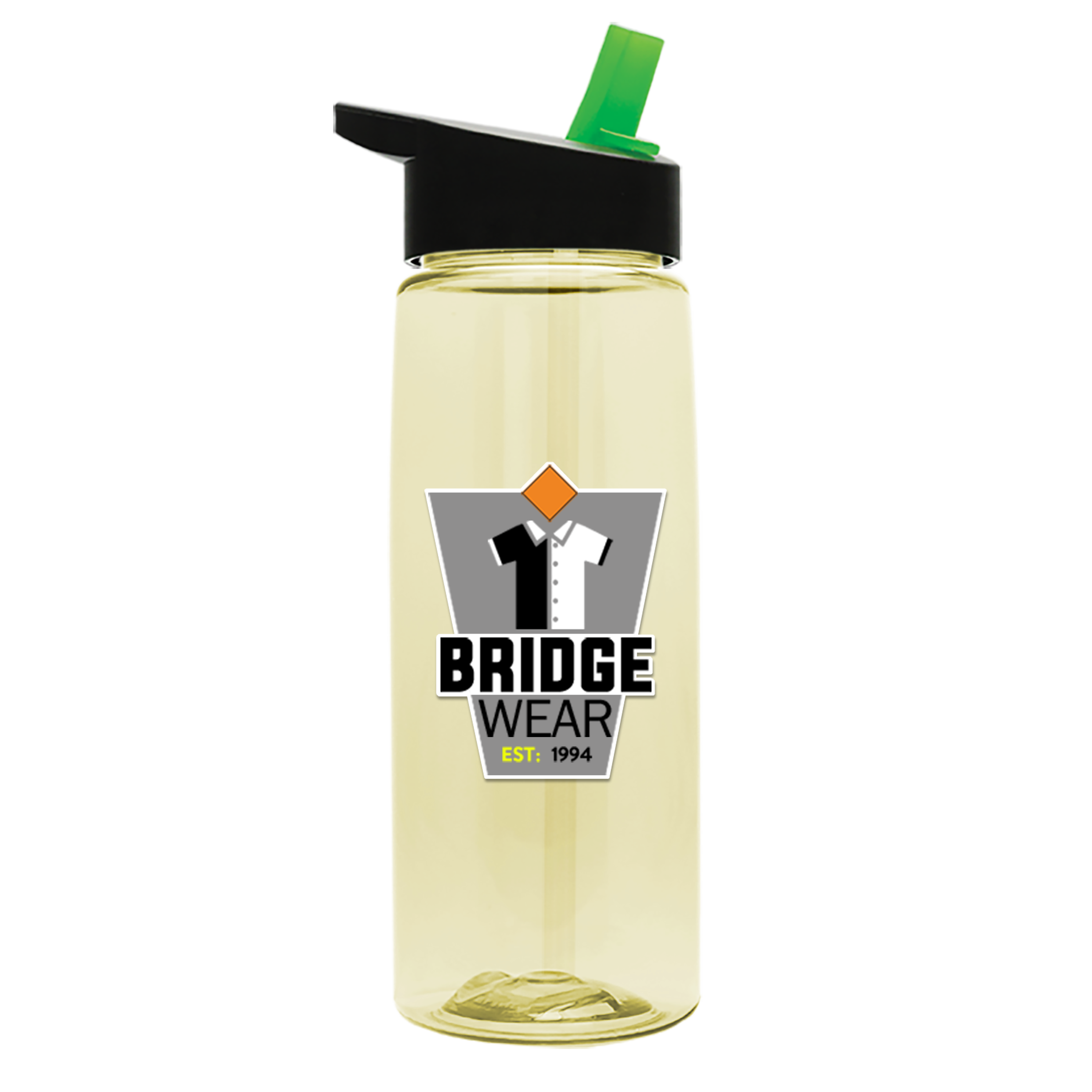 Garyline® Flair Tritan® Bottle with Flip-Straw Lid - 26 oz. 906