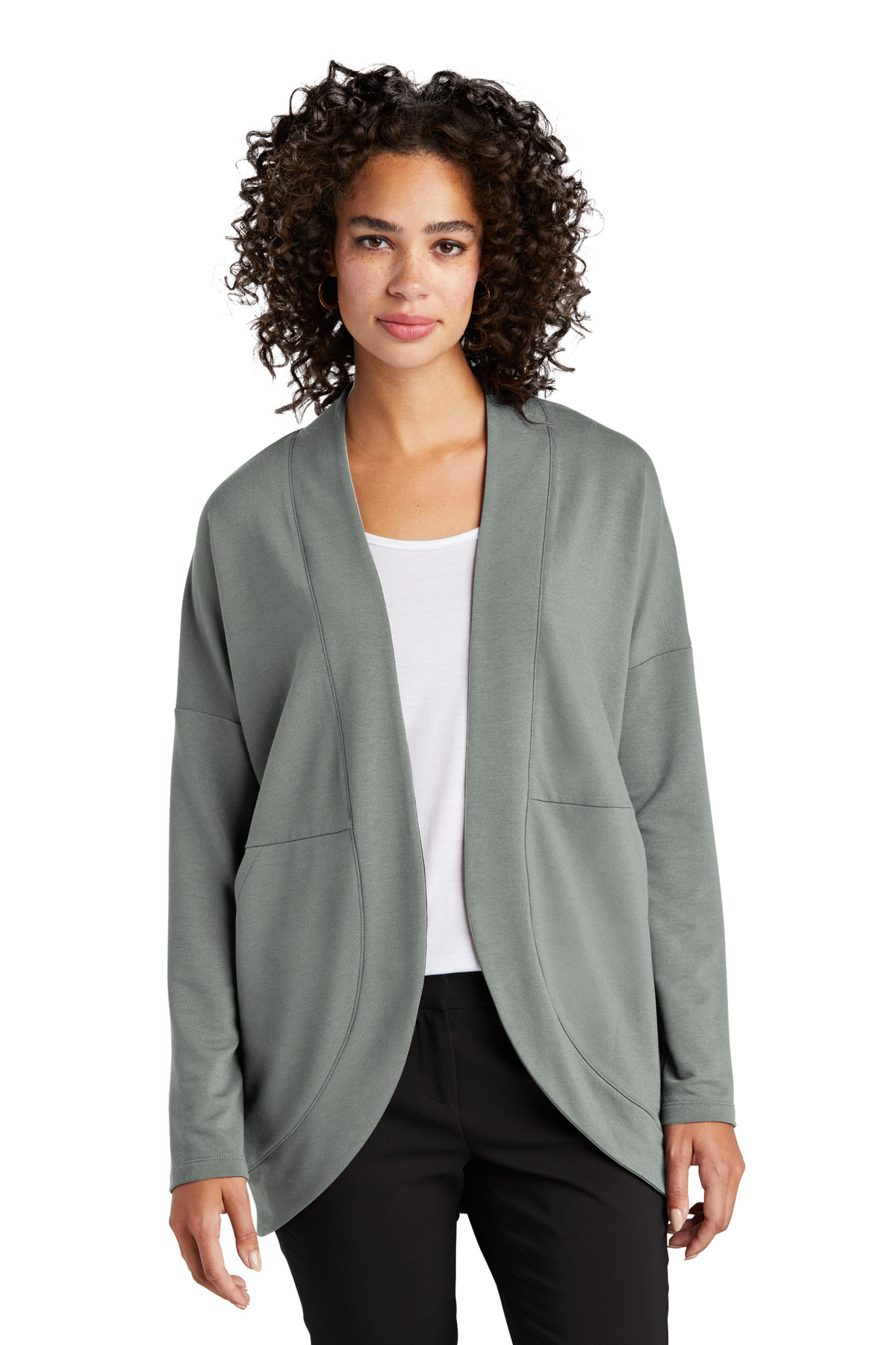 Mercer+Mettle Women's Stretch Open-Front Cardigan MM3015 28