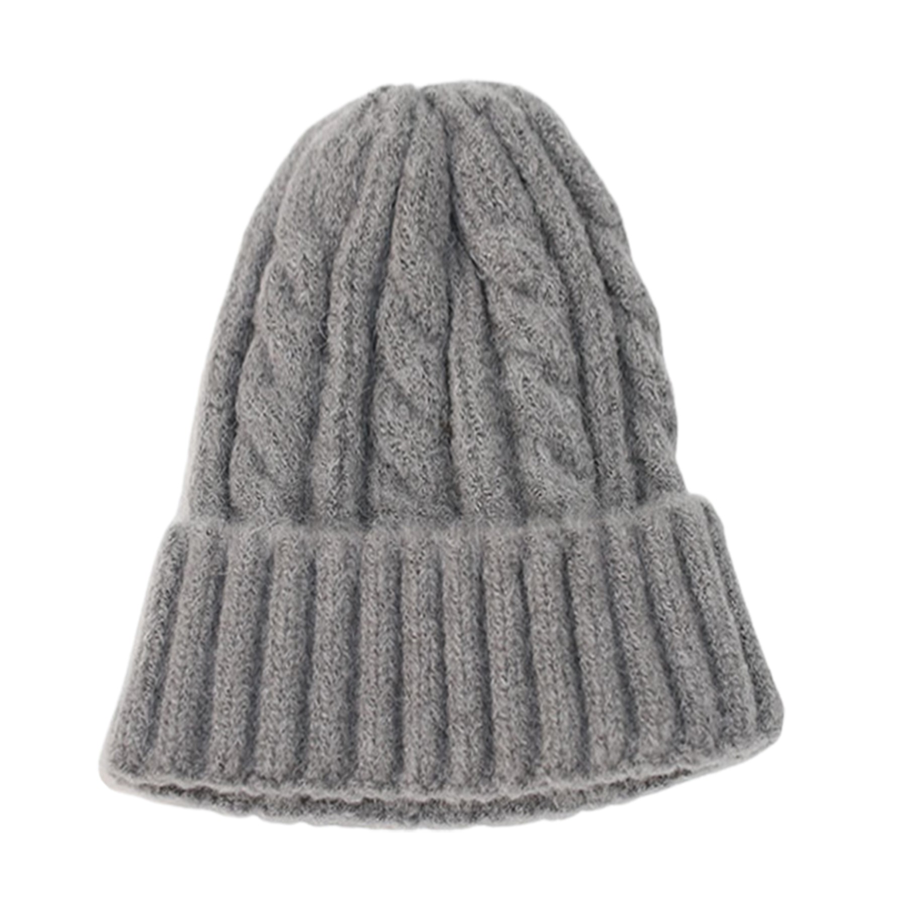 Solid Color Cuff Beanie 4