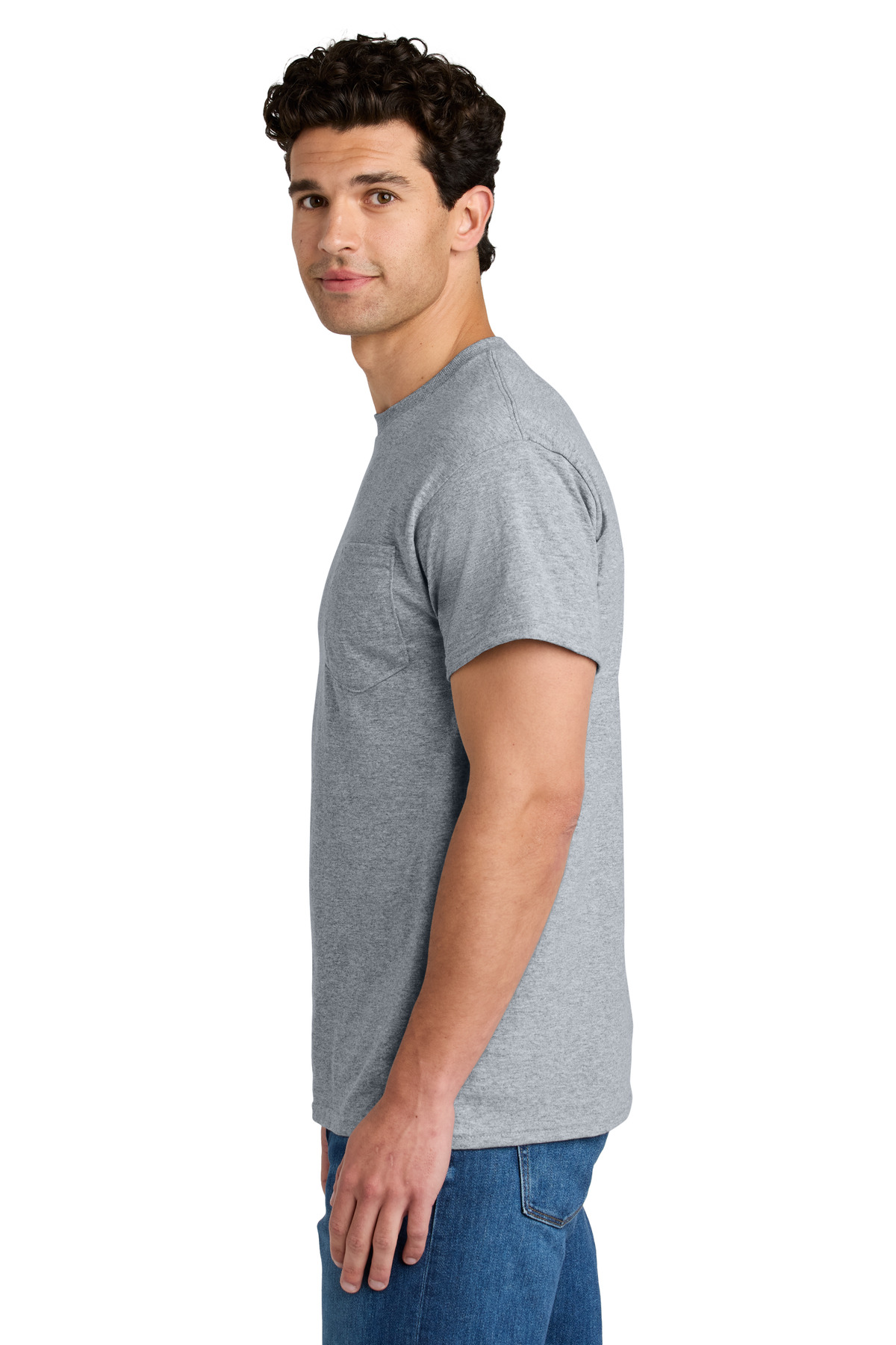 Gildan - DryBlend 50 Cotton/50 Poly Pocket T-Shirt. 8300 29