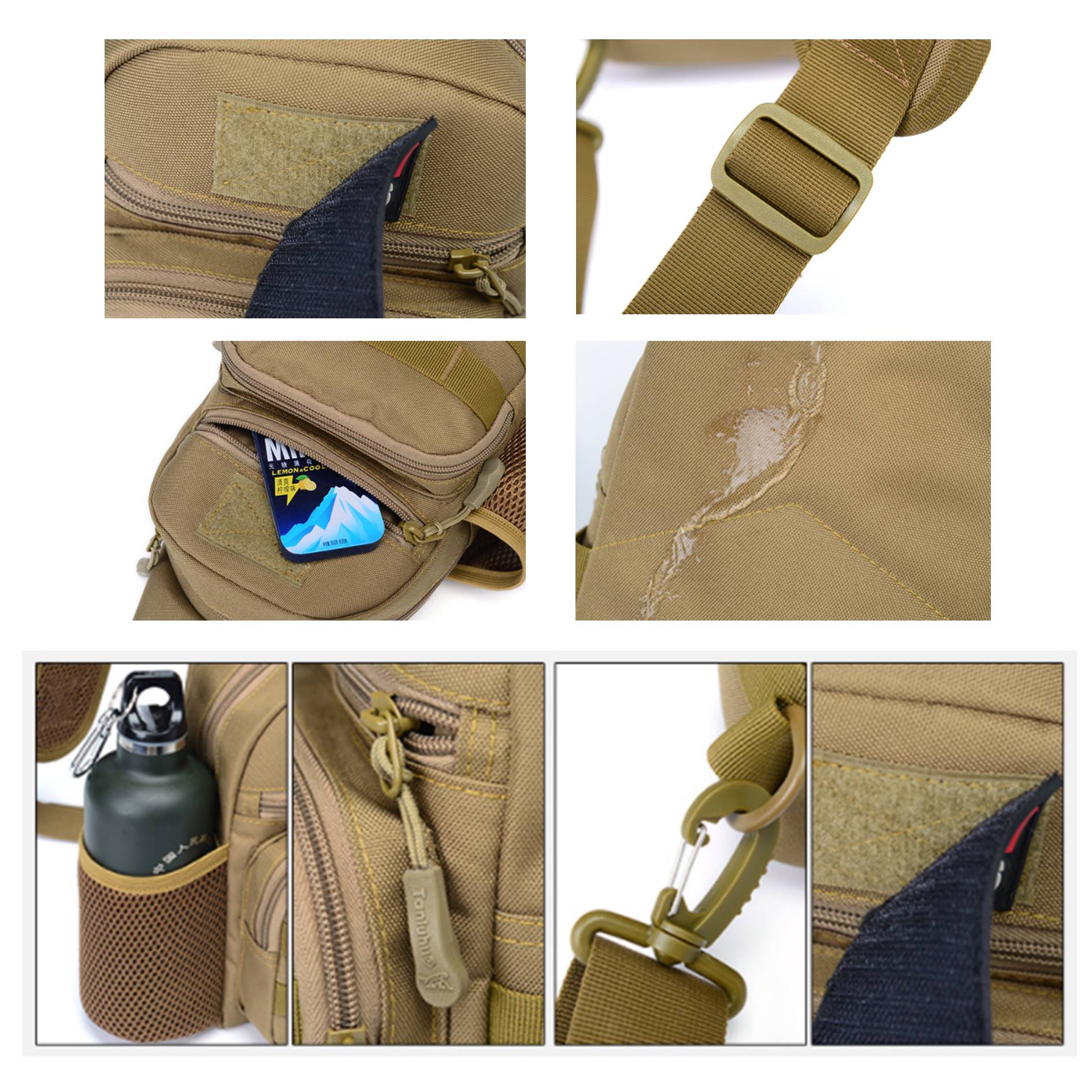 Outdoor Waterproof Tactical Sling Bag 4