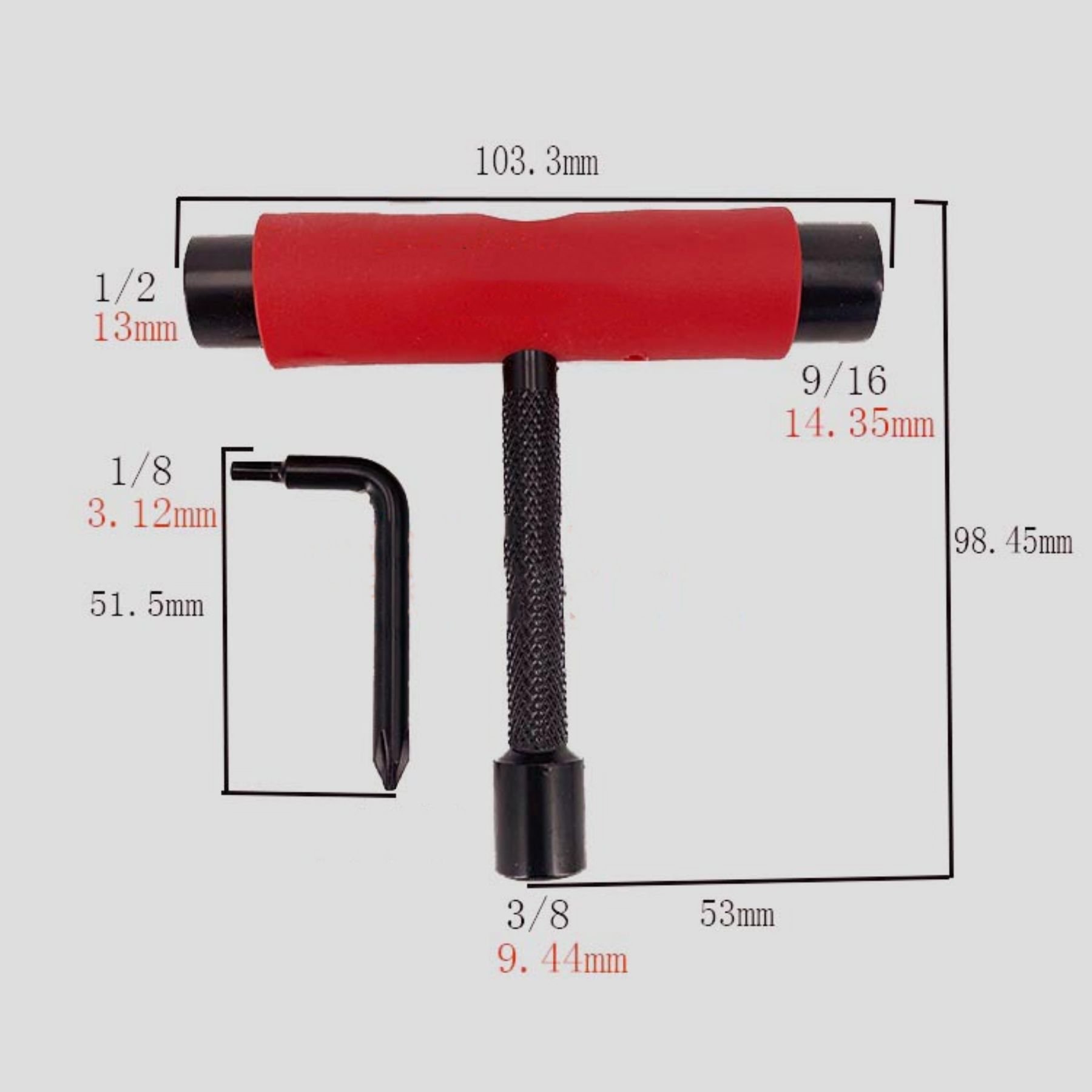Skateboard T Tool 2