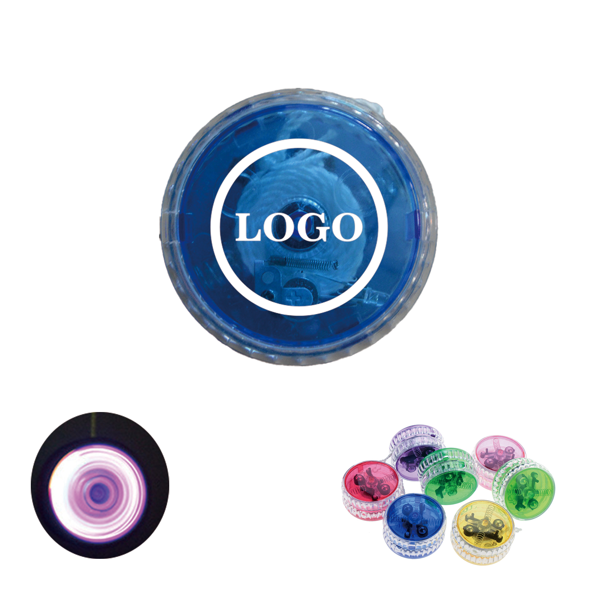 Customized Logo Light Up Led Yoyo 2