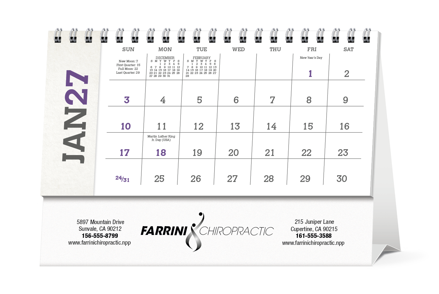 Triumph® Calendars American Splendor Desk Calendar 28