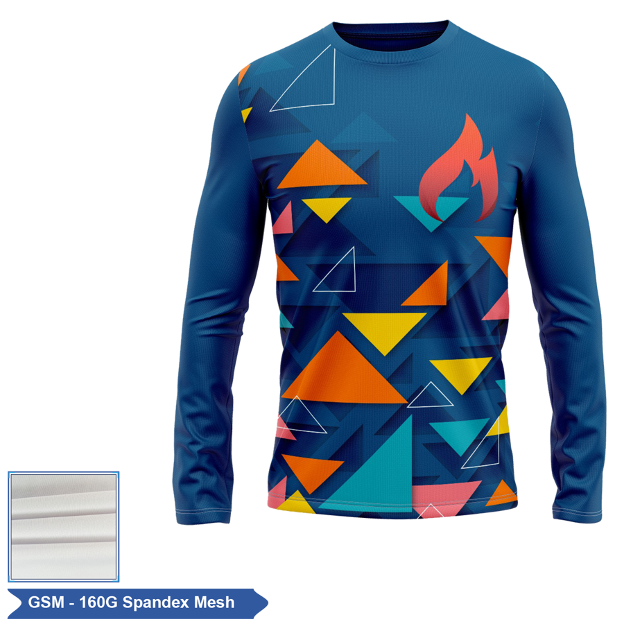 Unisex & Kids' Sublimation Modal Long Sleeve Economy T-Shirt 3