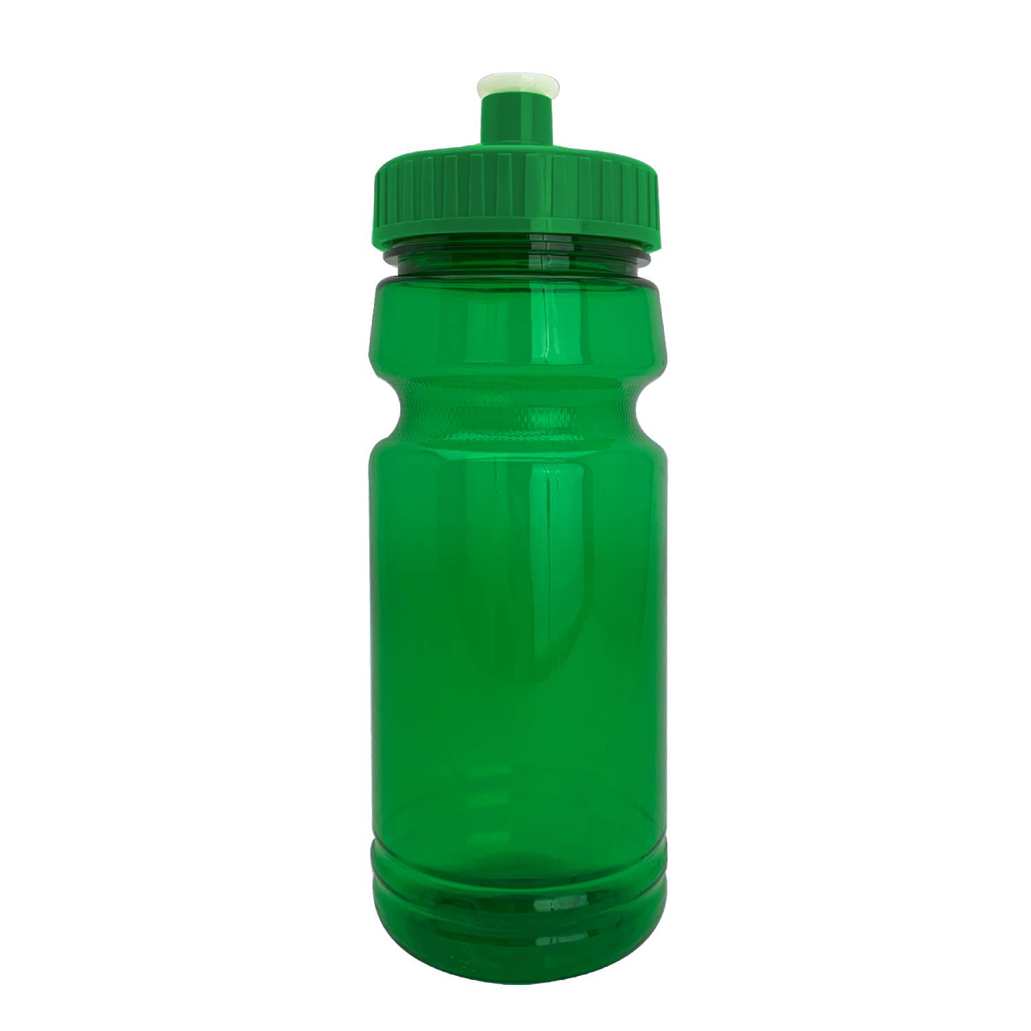 Recycled Push Pull Lid Sports Water Bottle, 24oz. 1