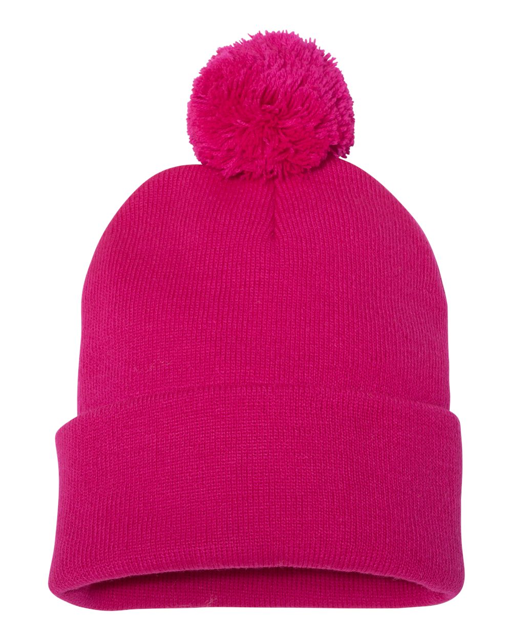 12" Pom-Pom Cuffed Beanie - SP15 93
