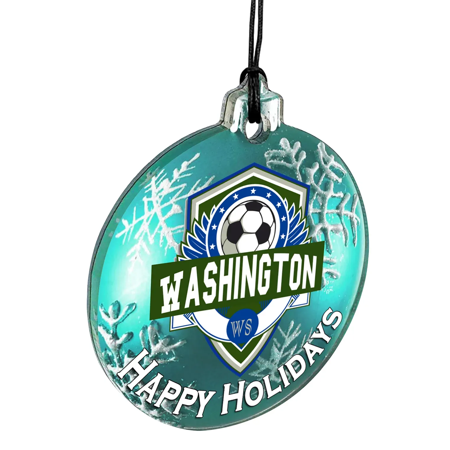 Full Color Acrylic Ornaments Custom Shape 5