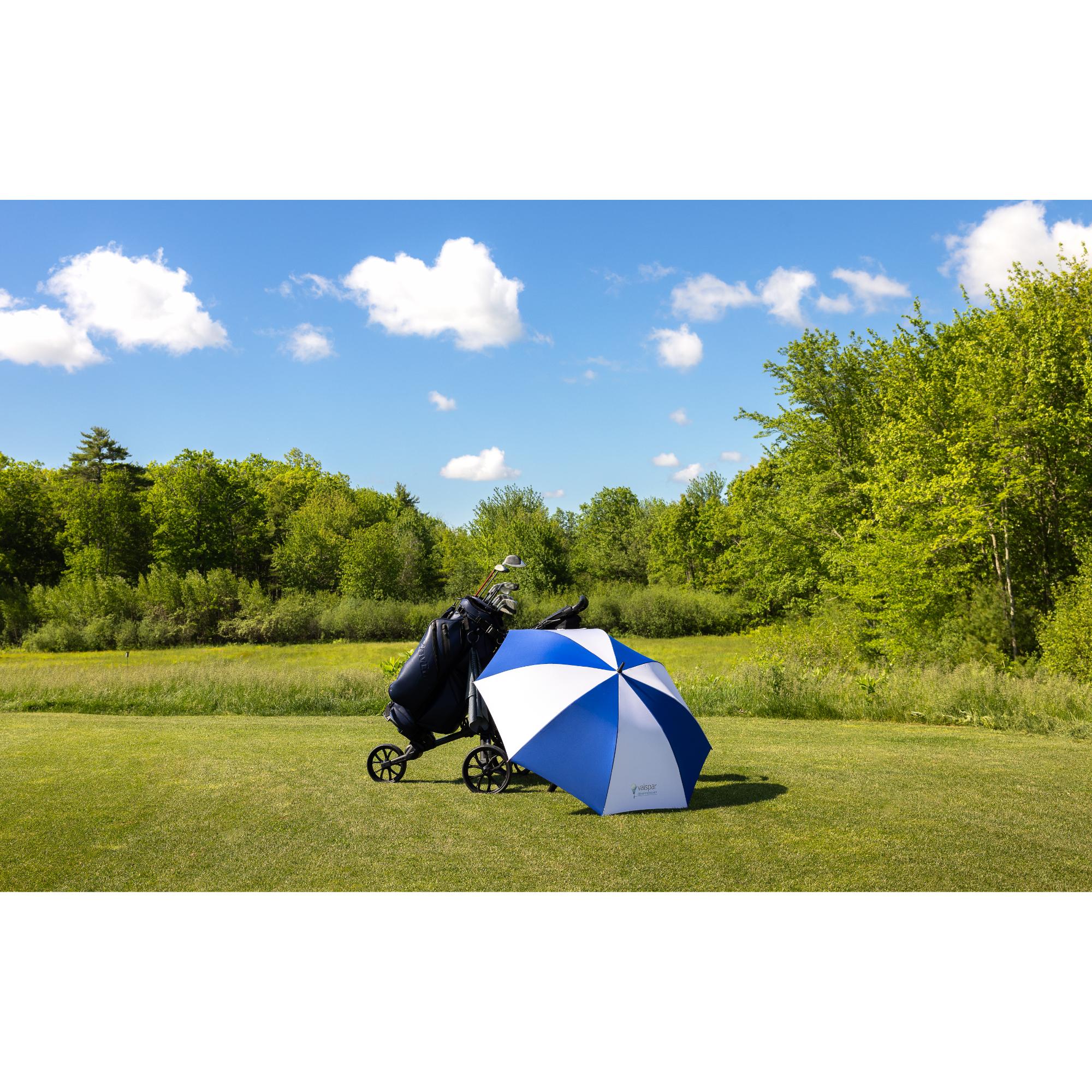 Elements 60" Recycled rPET Auto Open Golf Umbrella 55