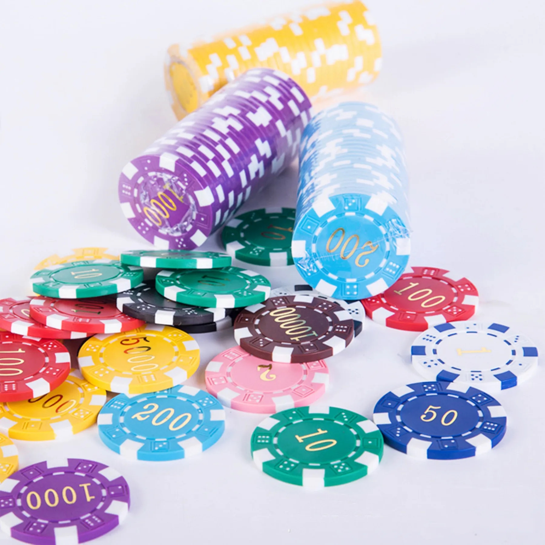 UV Printing Custom Poker Chips MOQ100 2