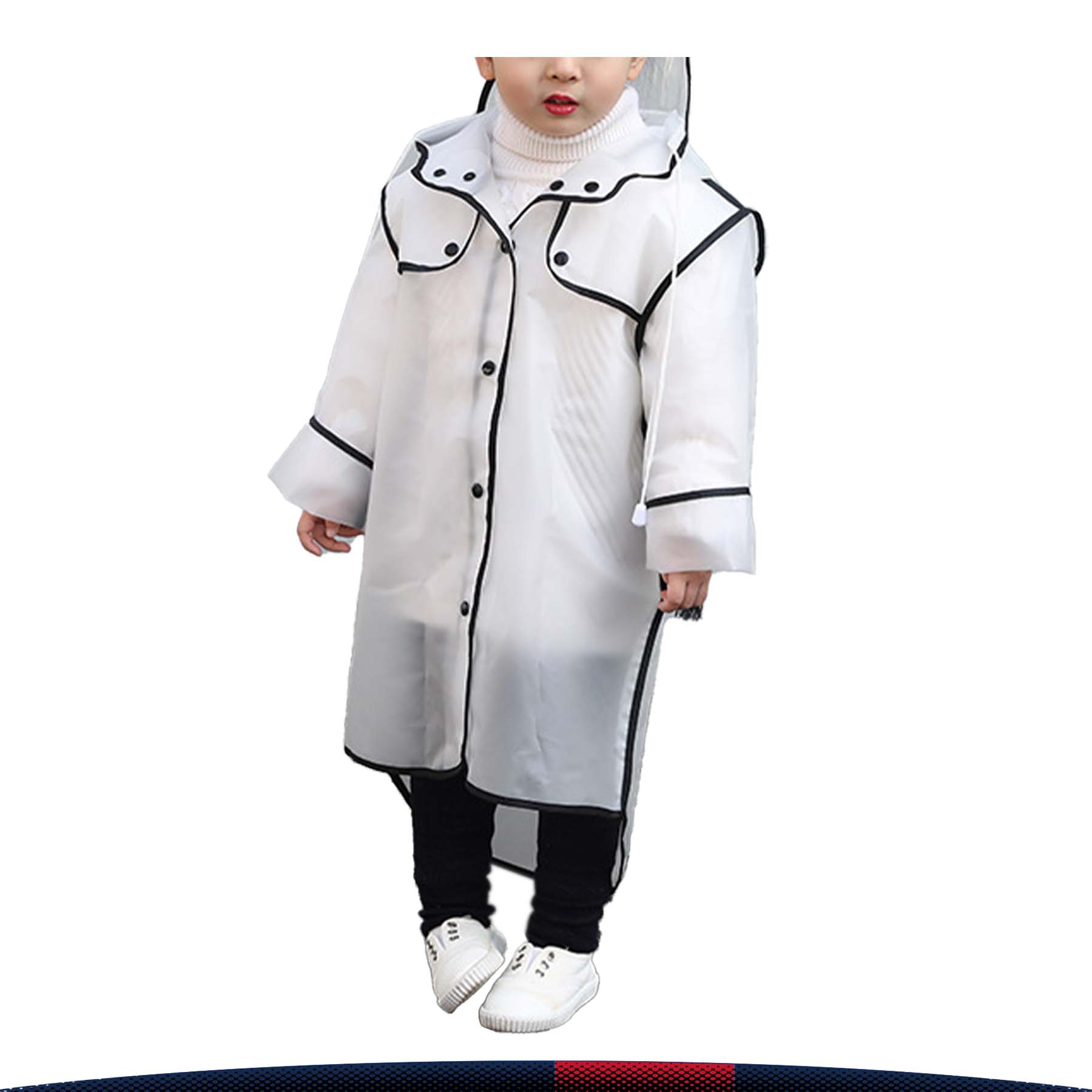 Transparent Kids Raincoat 4