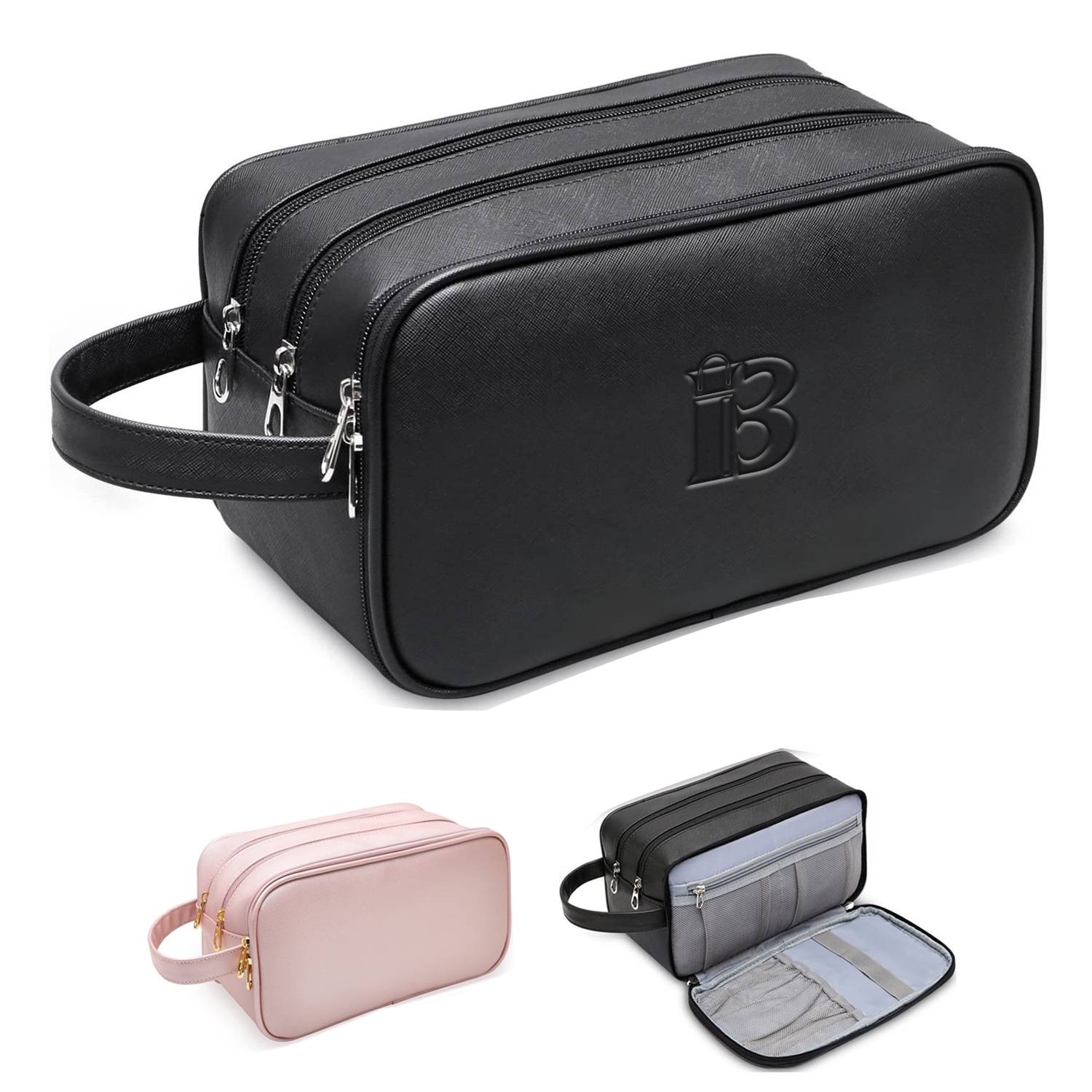 PU Multi Pockets Toiletry-Bag for Women 2