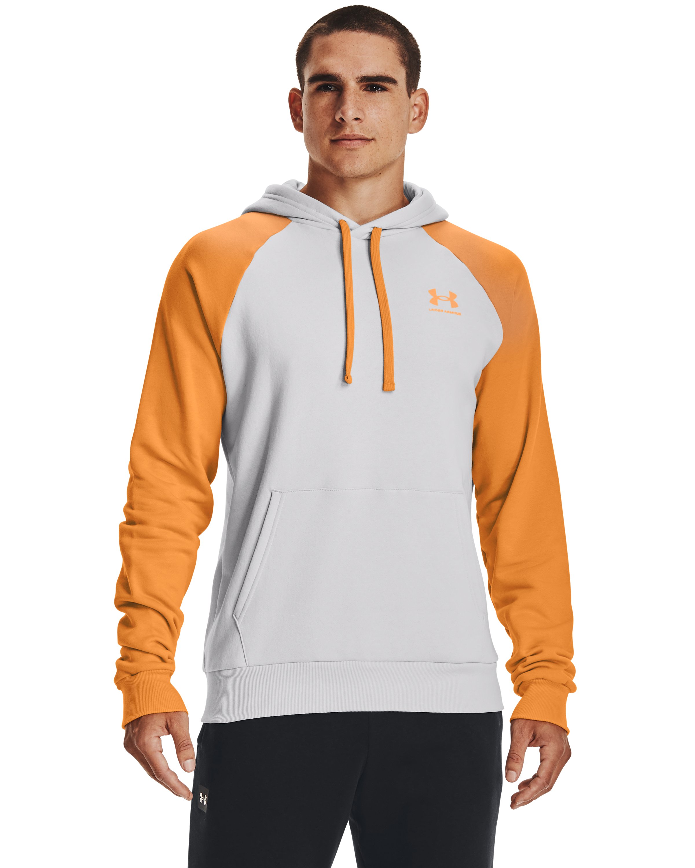UA Rival Fleece Colorblock Men's Hoodie 7