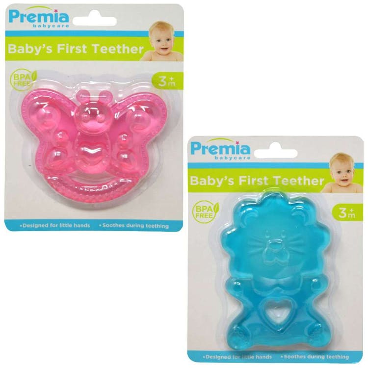 Premia Water Filled Teether Butterfly/Lion