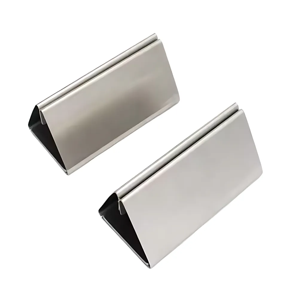 Stainless Steel Menu Holder 1