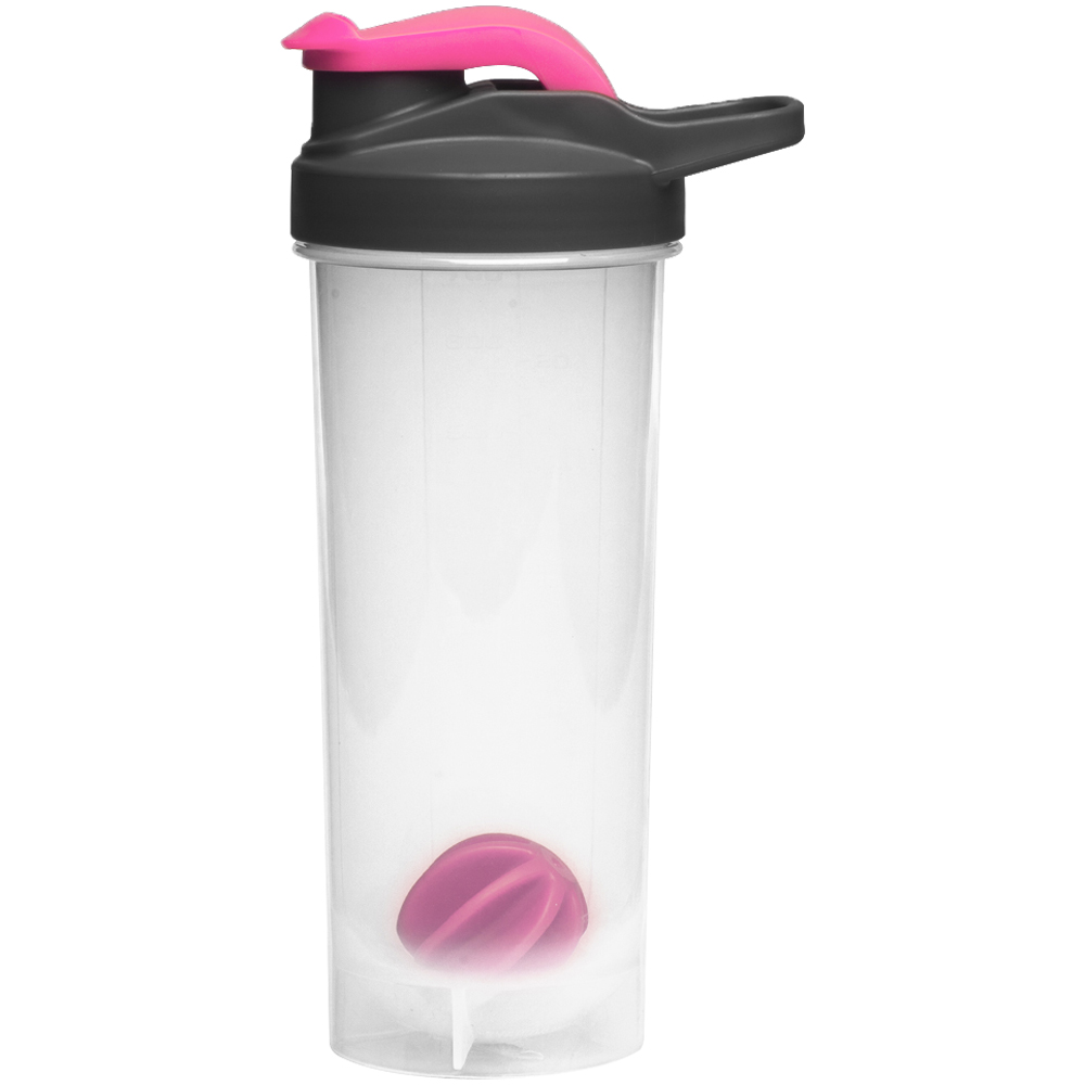 24 oz. Plastic Shaker Bottles with Mixer 5
