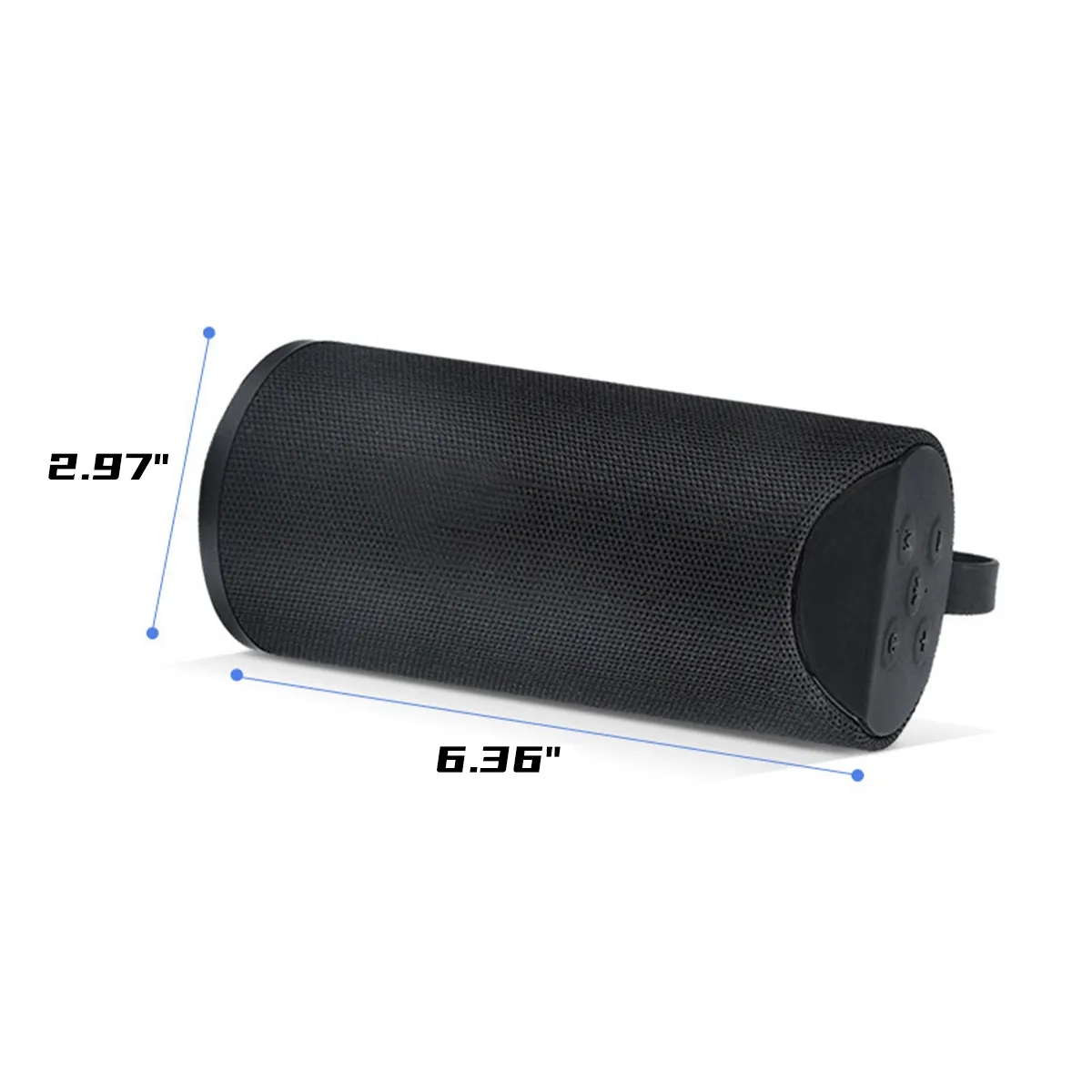 Wireless Bluetooth Portable Speaker Support TF/USB/AUX Slot 6