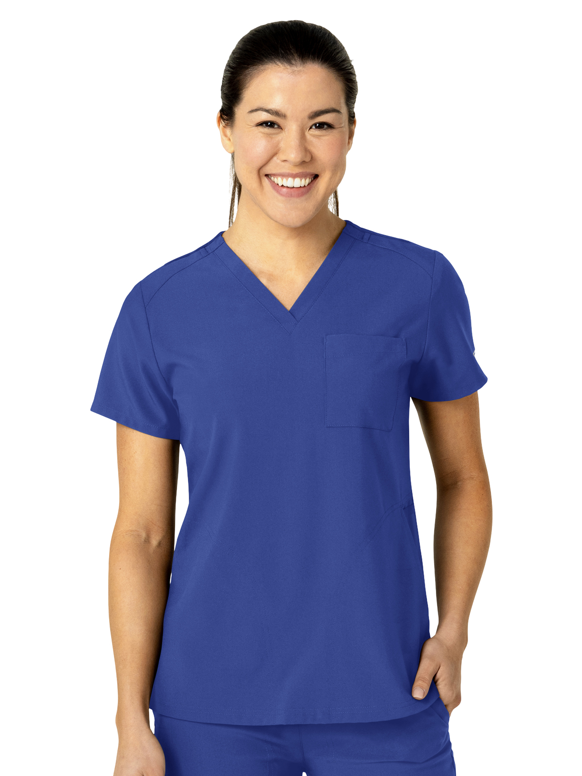 Wink - W123 - Women's Three-Pocket Flex-N-Reach V-Neck Top 60