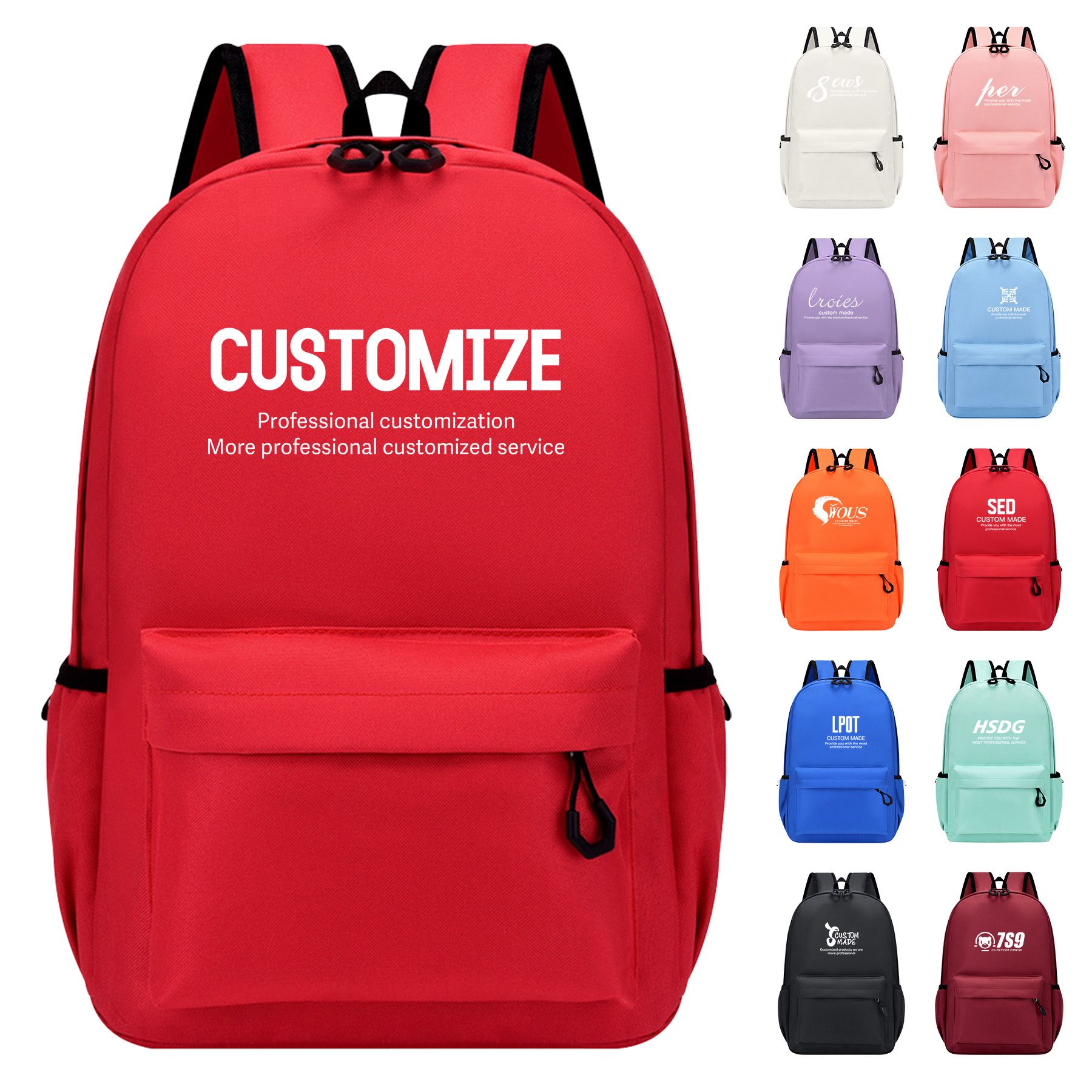 Large Capacity Casual Backpack 2