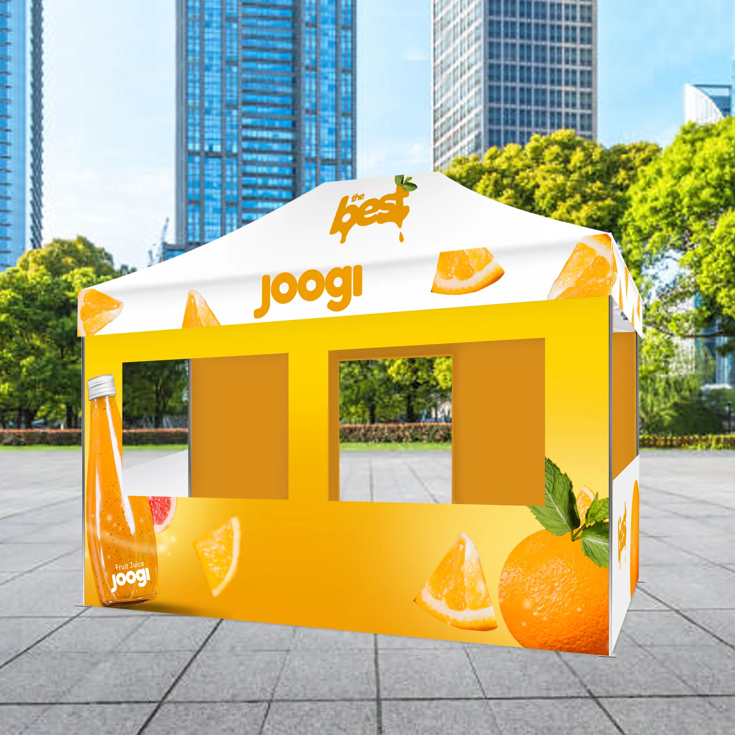 10'x15' Custom Concession Tent 3