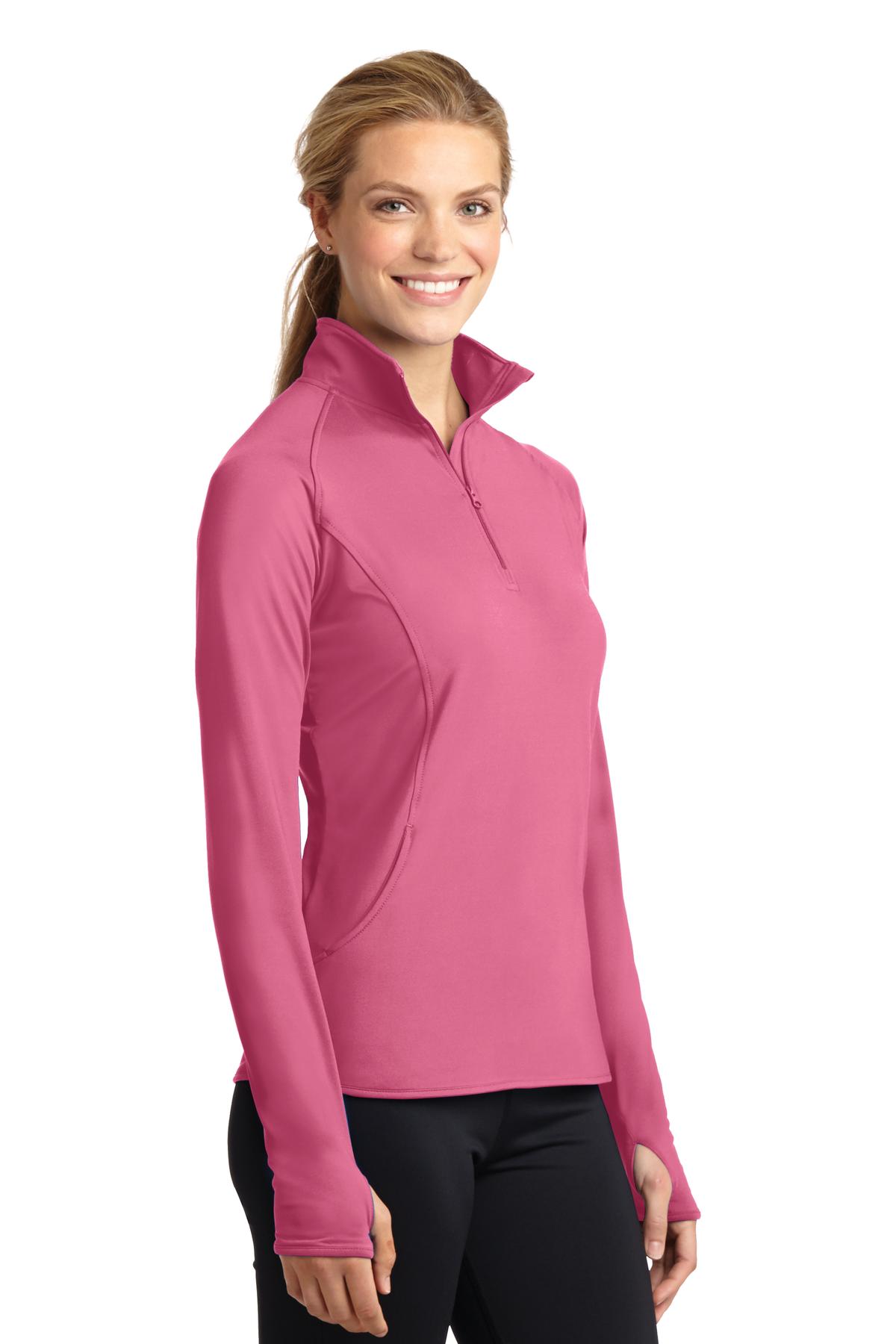 Sport-Tek® Women's Sport-Wick Stretch 1/4-Zip Pullover 64